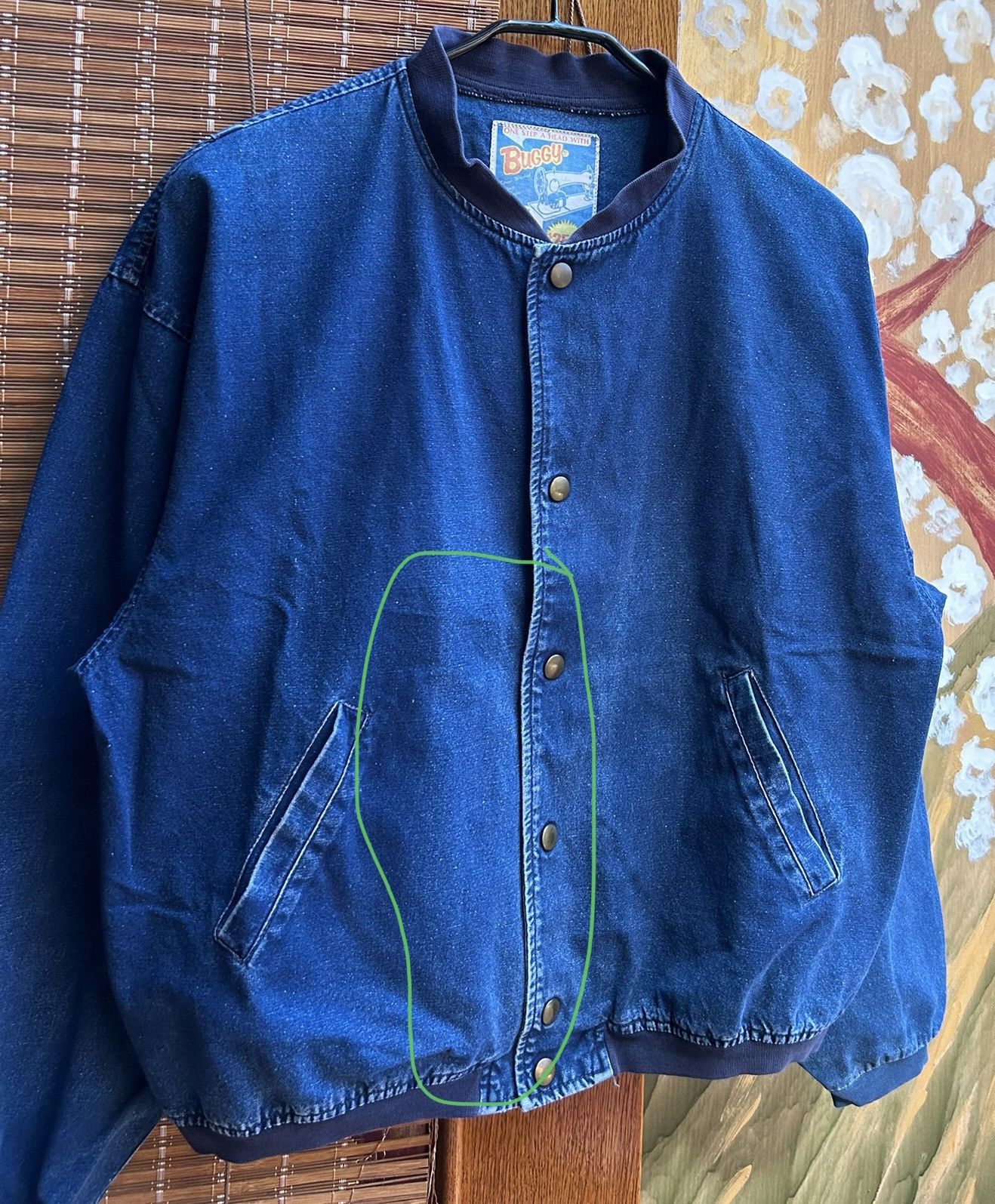 Vintage Buggy Toyo Enterprise Japan Varsity Baseball Jacket