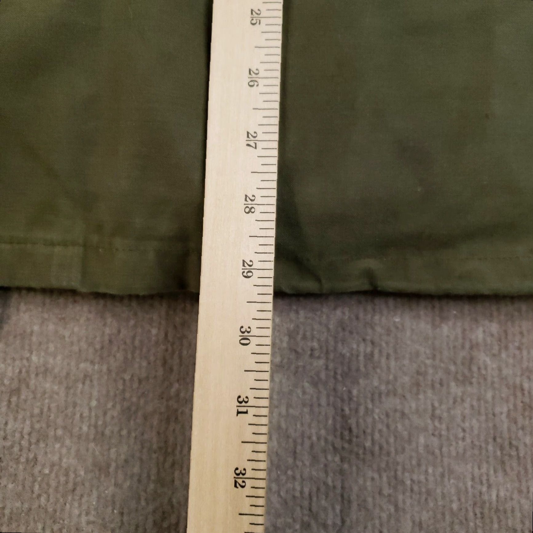 Vintage VINTAGE US Army Coat Mens M Green Military Jacket Long Zip Hooded Lined Pockets Full Zip OG-107 Seasonal Fall Winter Spring 90s? Size US M / EU 48-50 / 2 - 4 Thumbnail