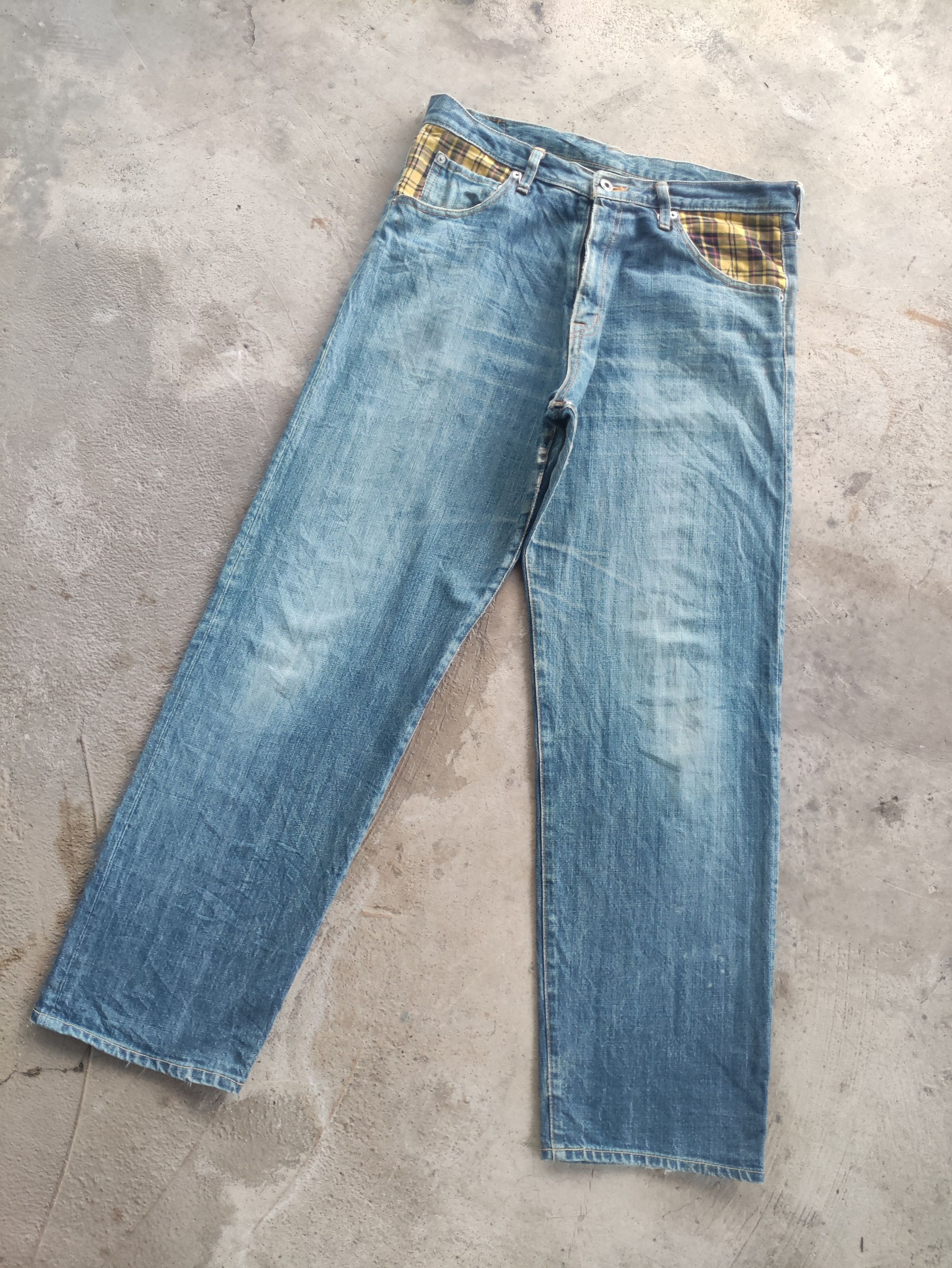 Venus Vintage Venus Japan Baggy Denim Faded Jean W34 Size US 34 / EU 50 - 2 Thumbnail