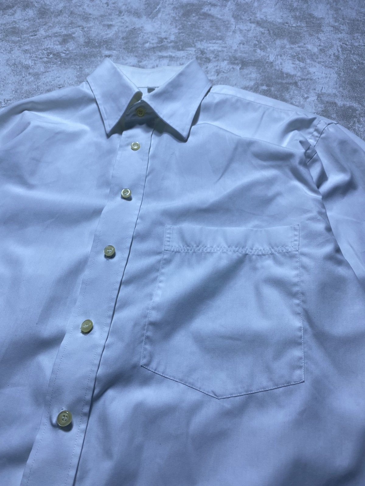 Burberry Vintage Burberrys London White Long Sleeve Button-Down Shirt Size US M / EU 48-50 / 2 - 3 Thumbnail