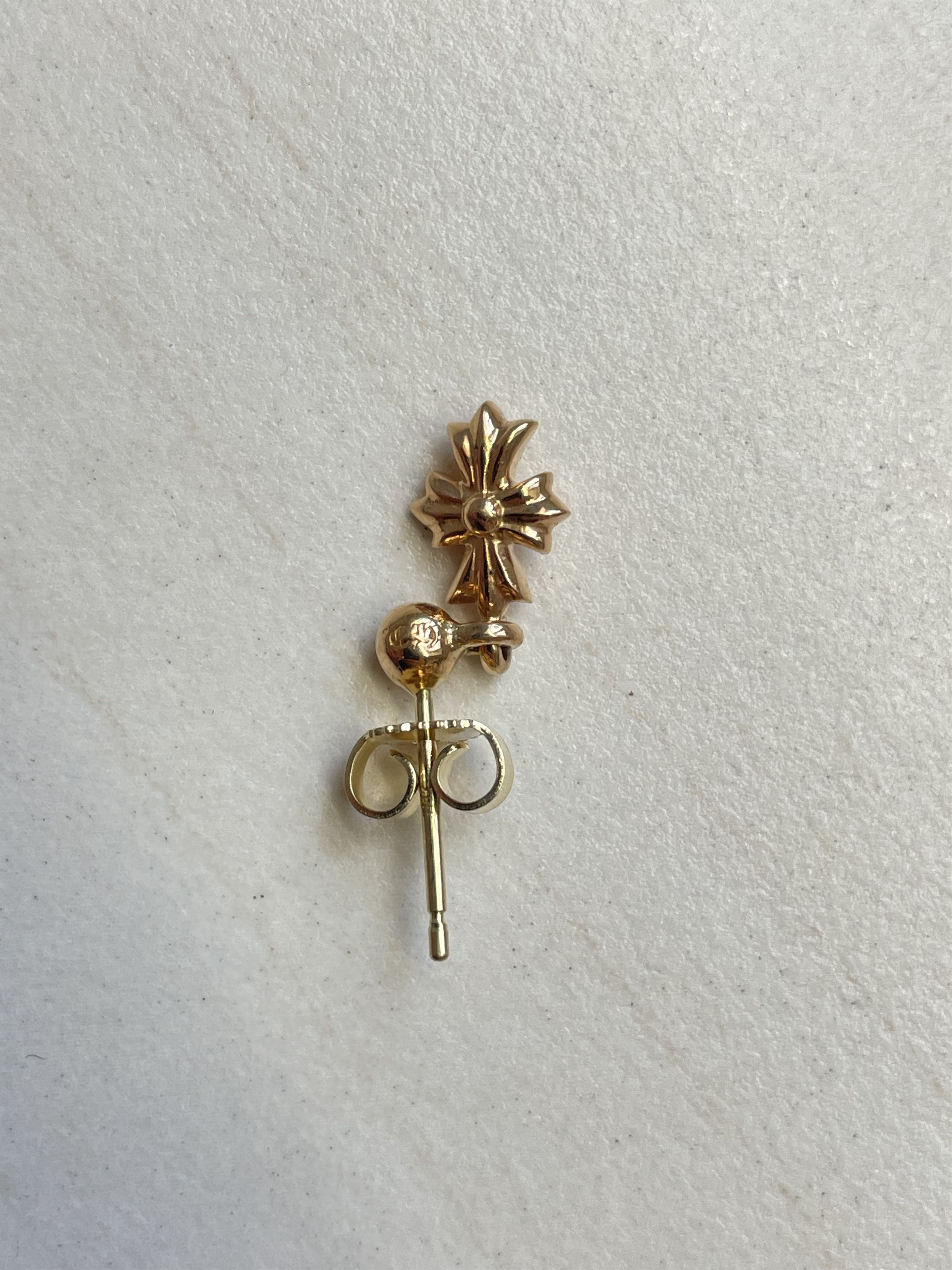 Chrome Hearts Chrome Hearts 22K Gold Tiny E Earring Drop Size ONE SIZE - 5 Thumbnail