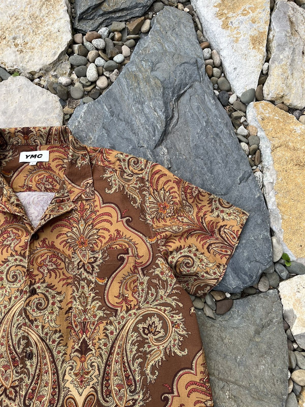 YMC YMC you must create malick paisley full print shirt Size US L / EU 52-54 / 3 - 2 Thumbnail