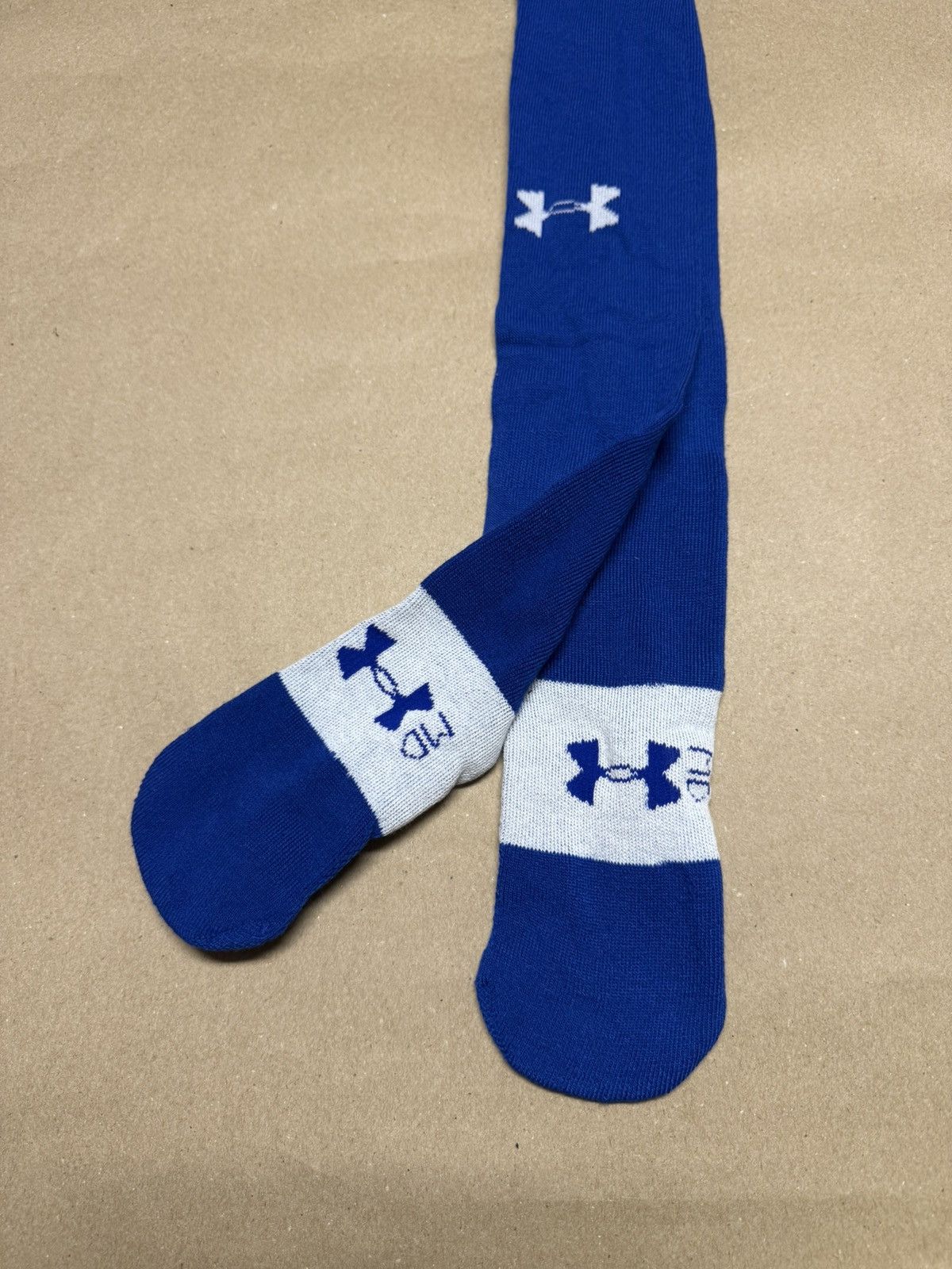 Under Armour Under Armour Blue Knee High M Medium Men’s Socks NEW! Size ONE SIZE - 2 Thumbnail