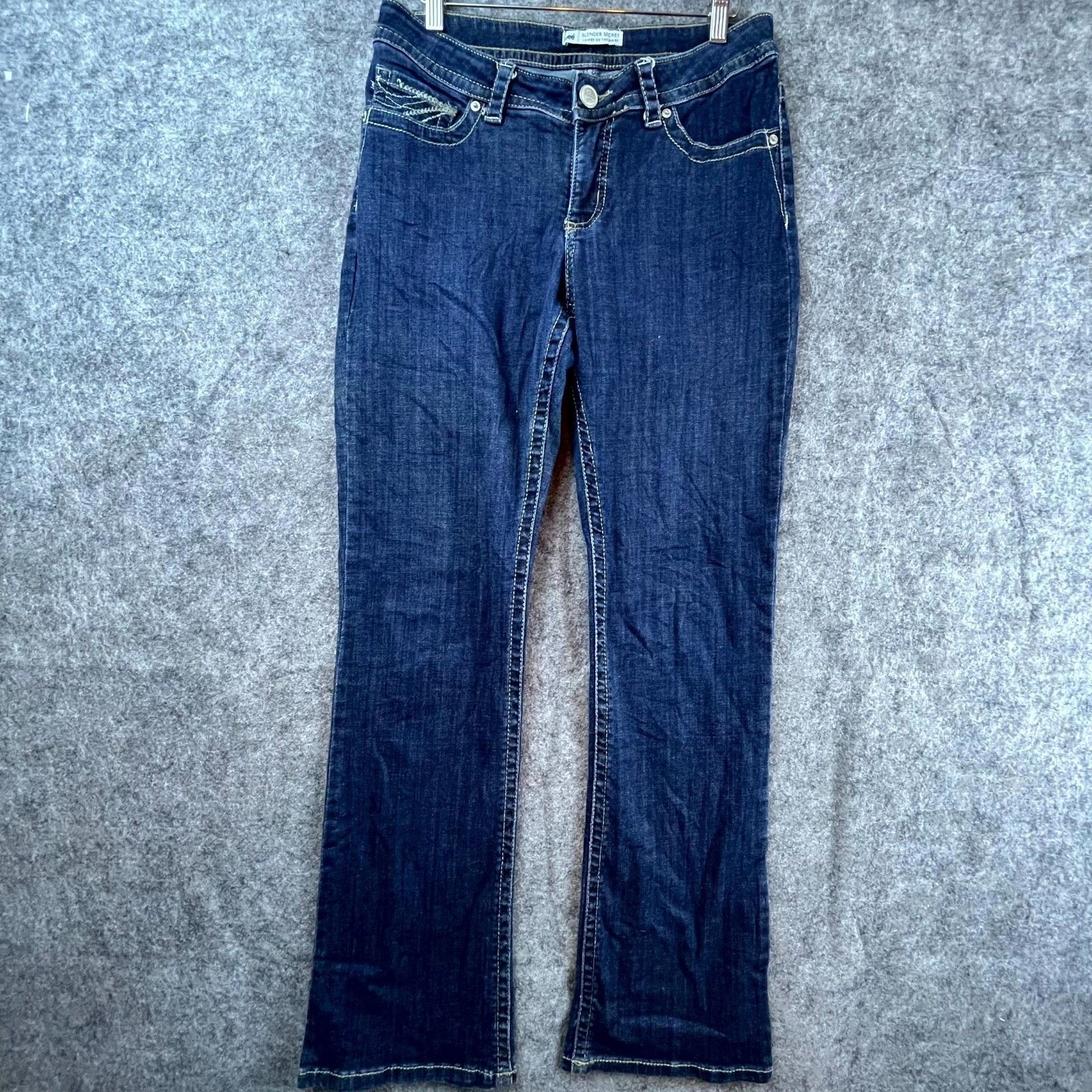 Lee Lee Slender Secret Lower Waist Jeans Womens 8 Y2K Bootcut Size 30" / US 8 / IT 44 - 2 Thumbnail