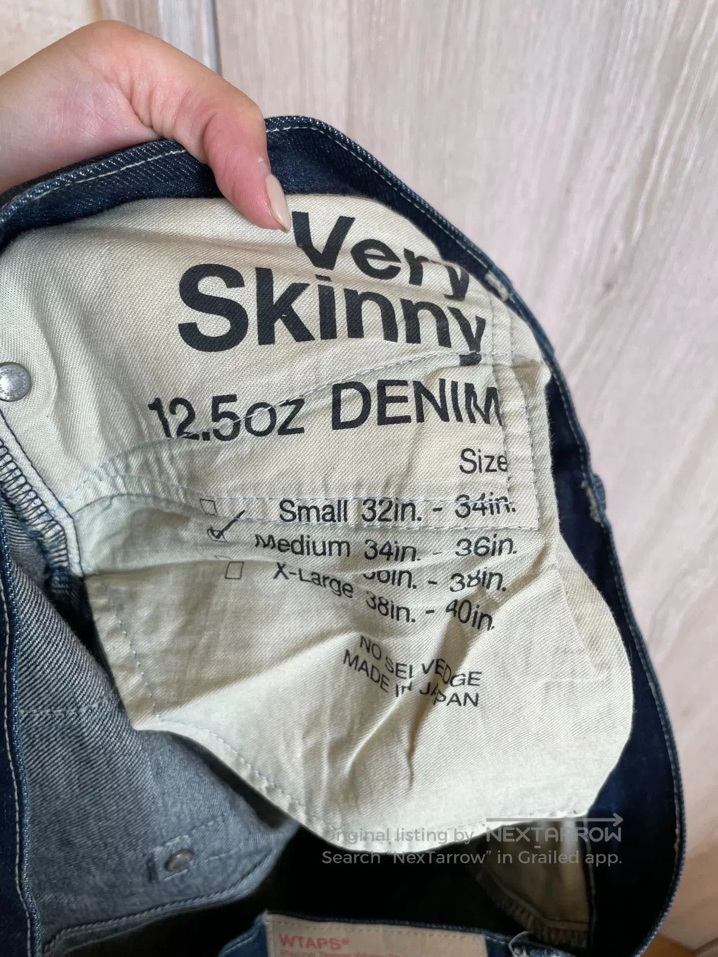 Wtaps WTAPS 16AW Very Skinny Washed Jeans. Size US 30 / EU 46 - 7 Thumbnail