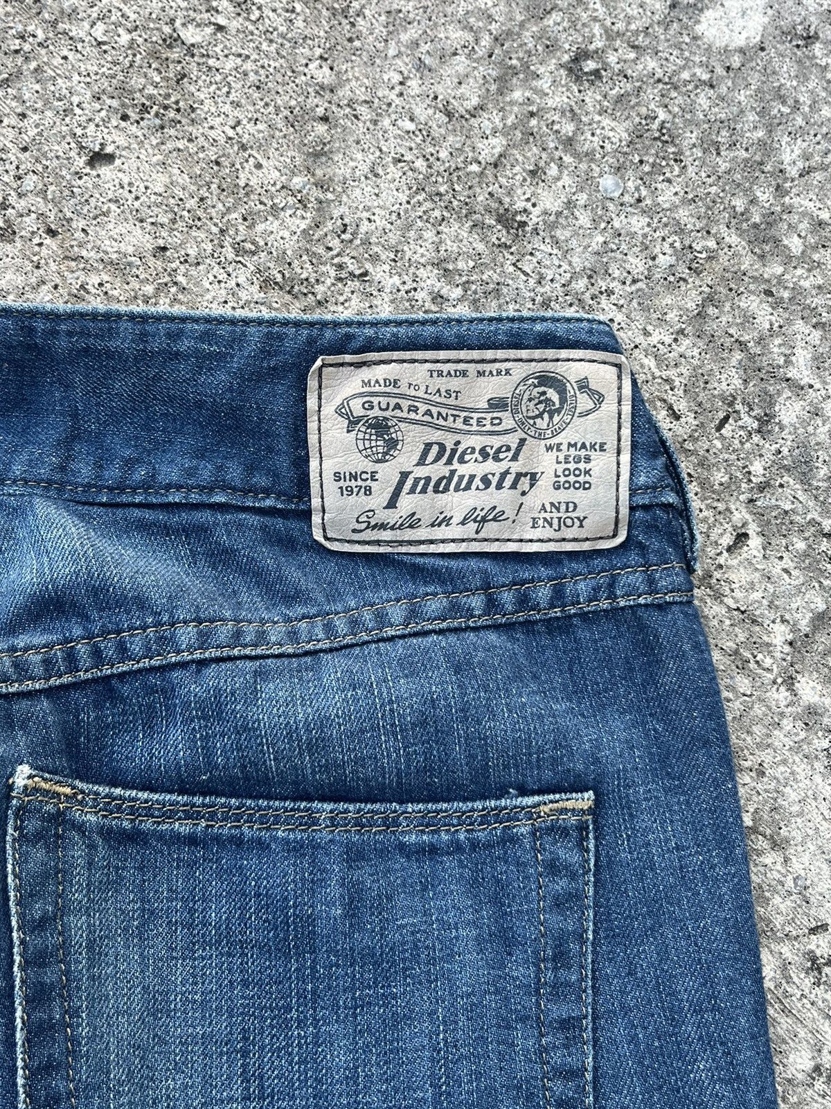 Diesel Diesel Industry Baker Pocket Jeans Size 29" - 9 Thumbnail
