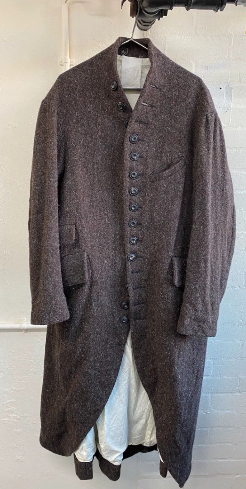 John Alexander Skelton John Alexander Skelton Multi-button long coat ...