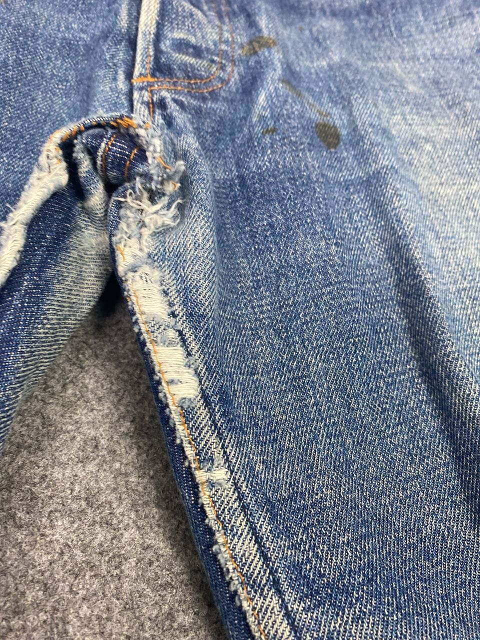 A.P.C. vintage APC japan selvedge distressed denim nice design Size US 33 - 11 Thumbnail