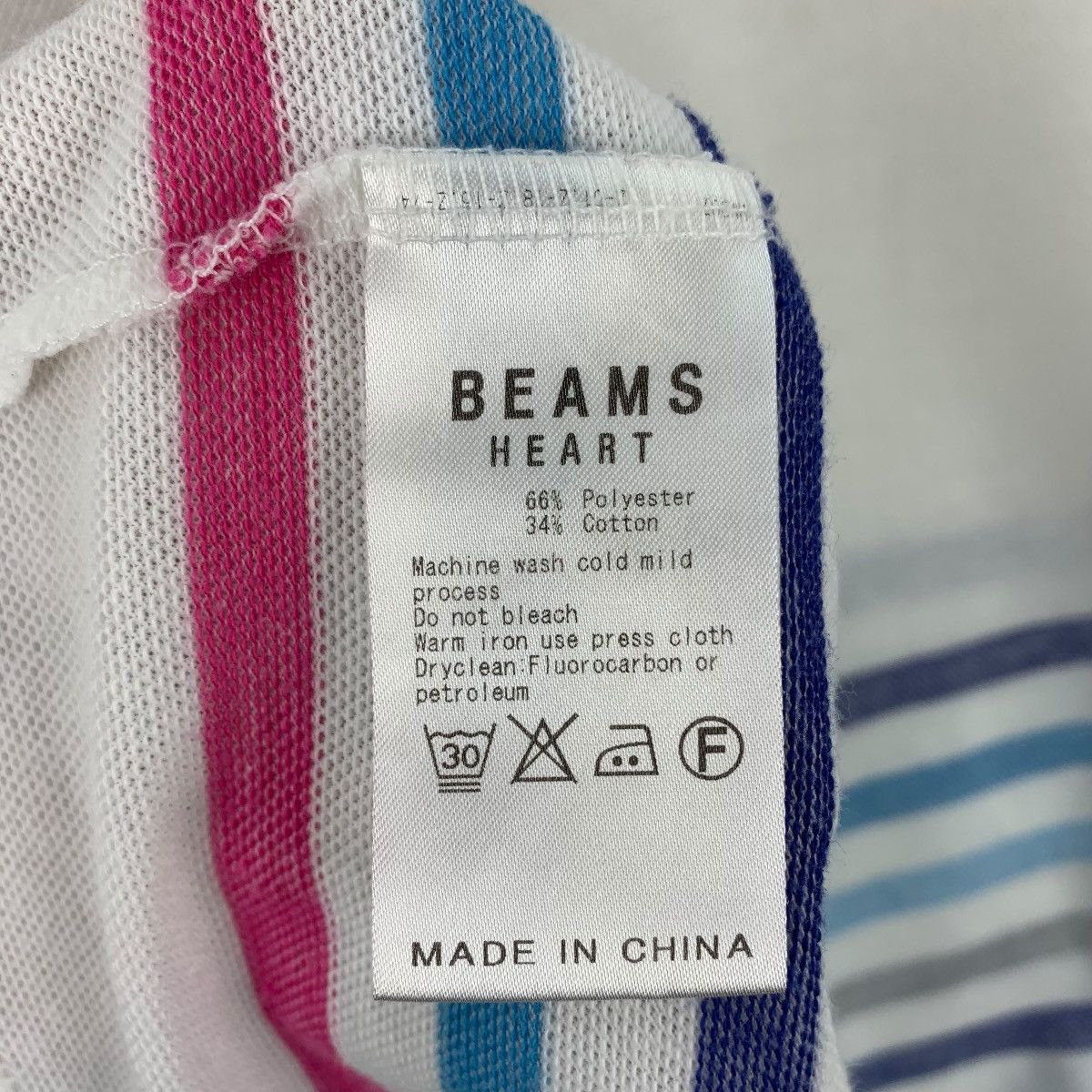 Beams Plus × Japanese Brand BEAMS stripe printed pocket tee Size US L / EU 52-54 / 3 - 10 Thumbnail