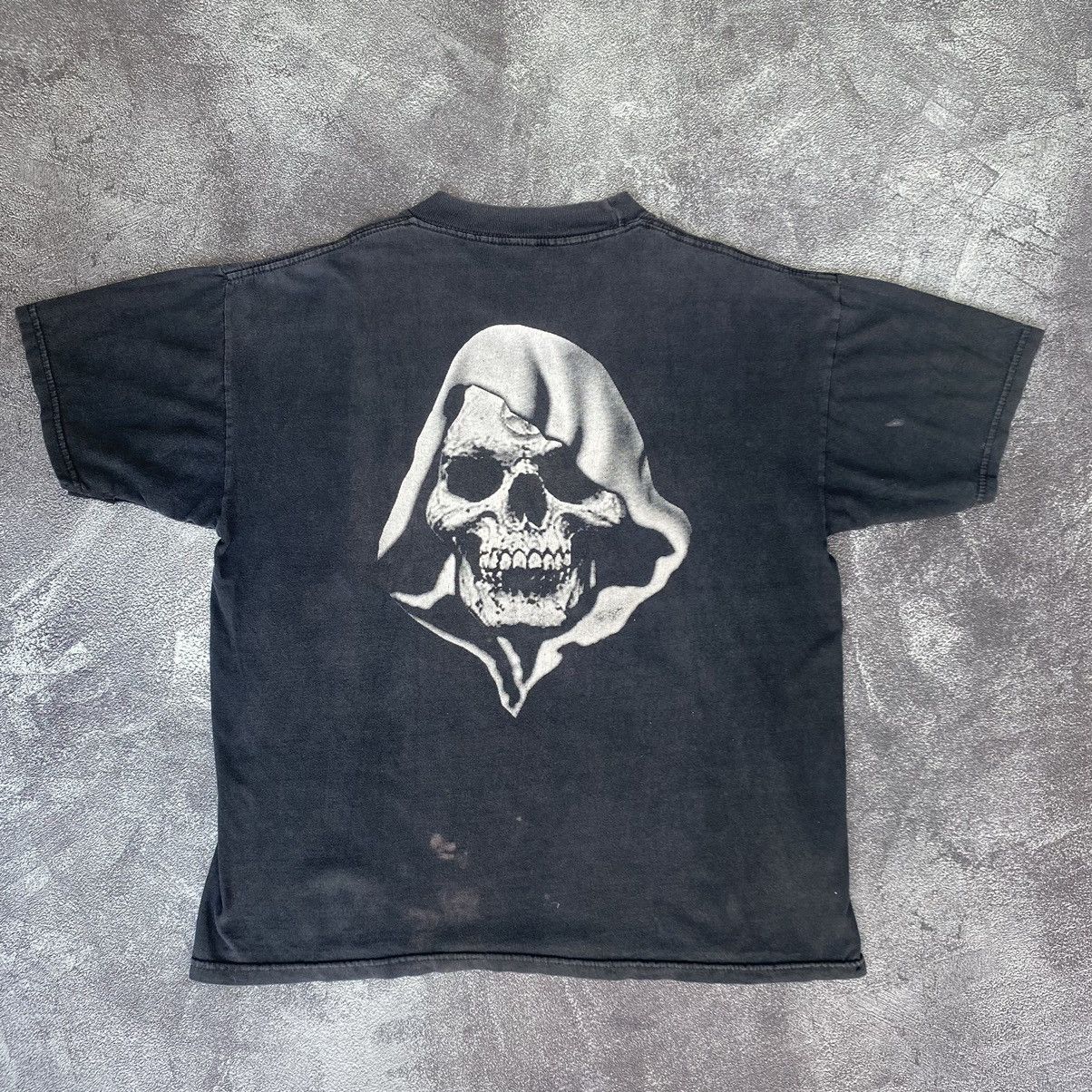 Band Tees × Vintage Vintage Rare Cantisima Muerte Soul Reaper Skulls Rap Tee Size US L / EU 52-54 / 3 - 6 Thumbnail