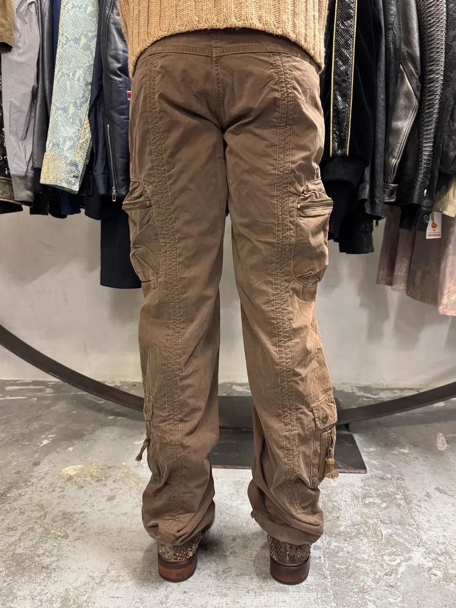 Vintage 2000s Vintage Tactical Brown Cargo Pants Size US 30 / EU 46 - 4 Thumbnail
