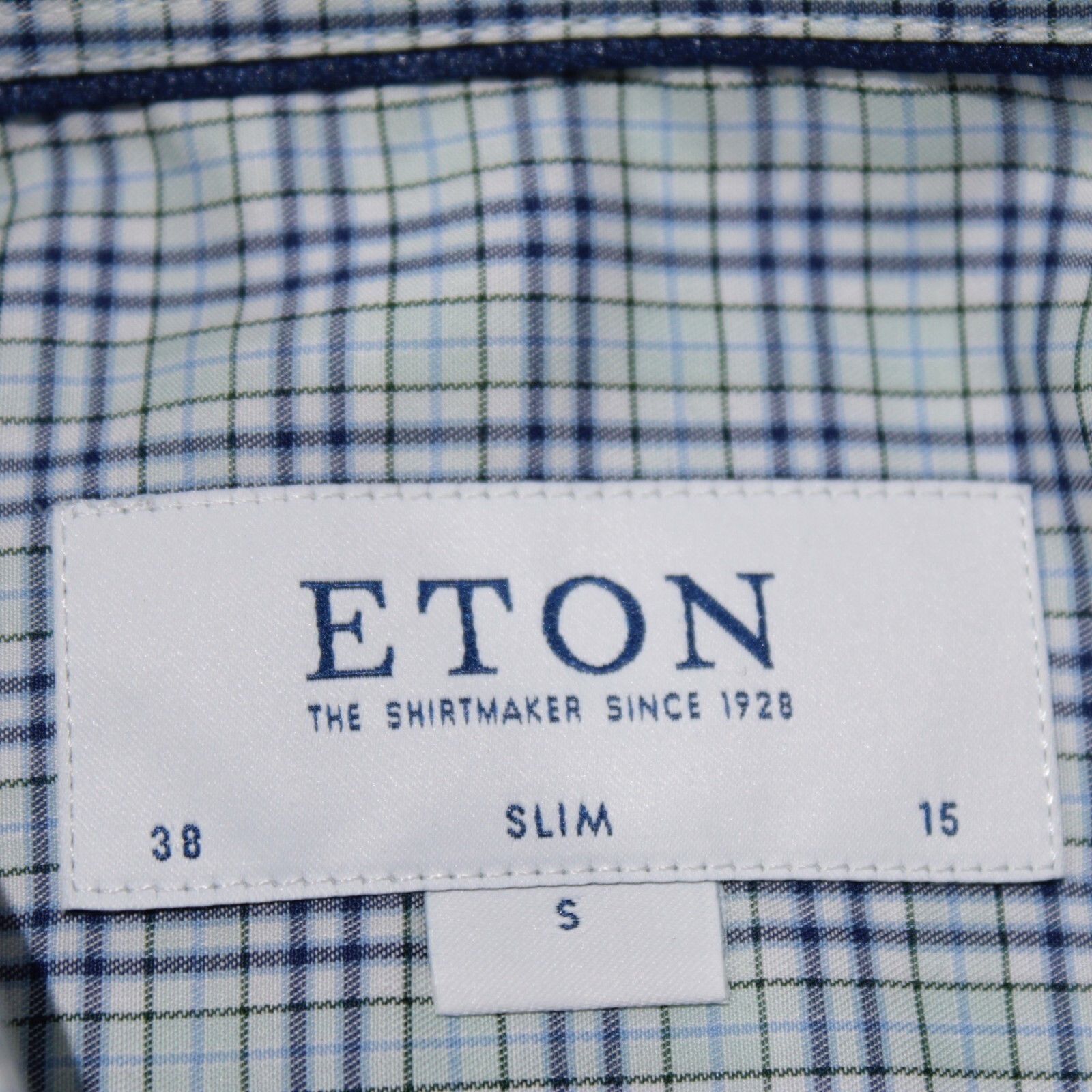 Eton Eton New with tags Shirt Size S US In Blue Size US S / EU 44-46 / 1 - 8 Thumbnail