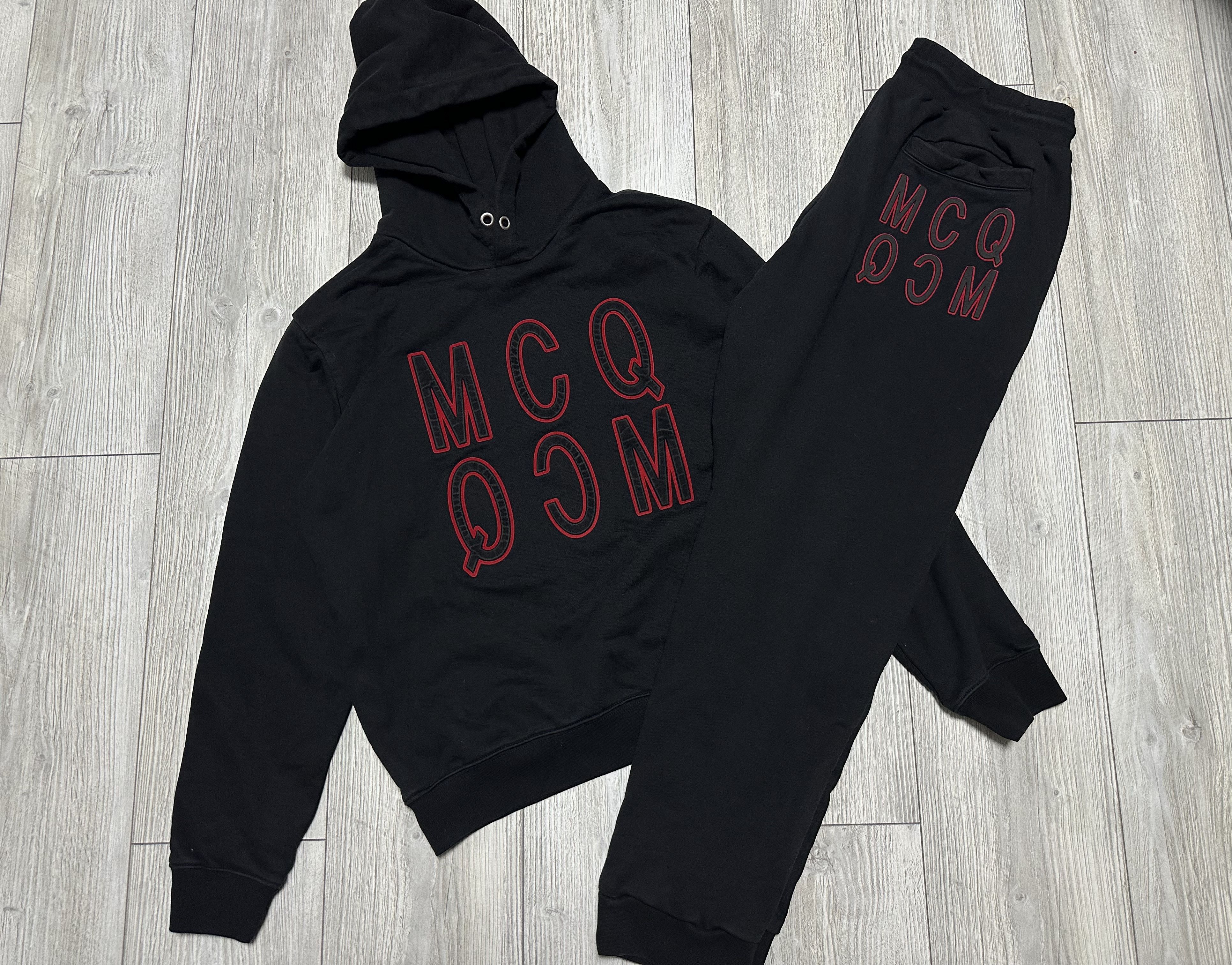 Alexander McQueen Alexander McQueen MCQ Track Suit Big Logo Sweatshirt Pants Size US XL / EU 56 / 4 - 1 Thumbnail