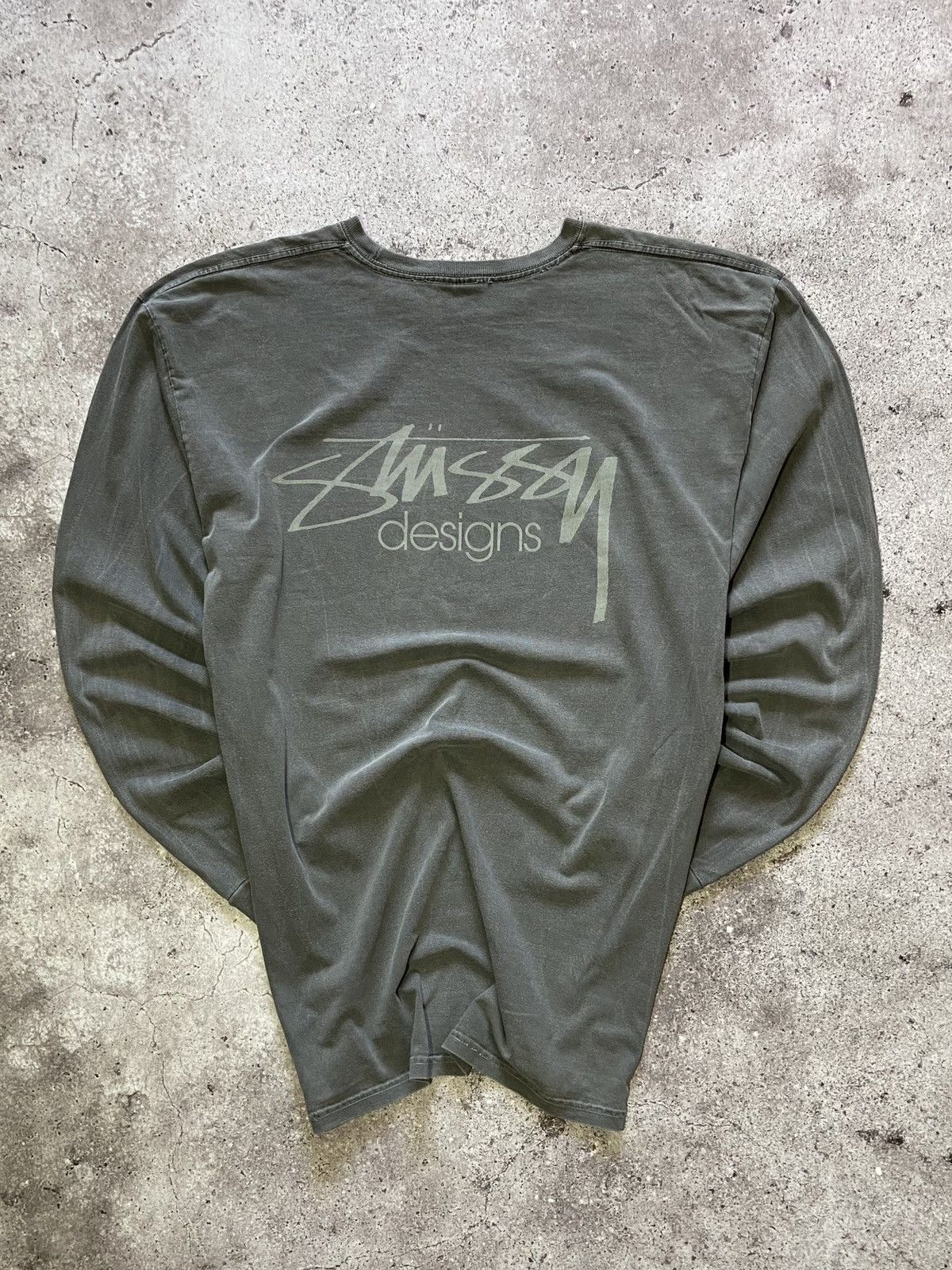 Other 💥Stussy Vintage streetwear big logo long sleeve t-shirt‼️ Size US XL / EU 56 / 4 - 1 Thumbnail