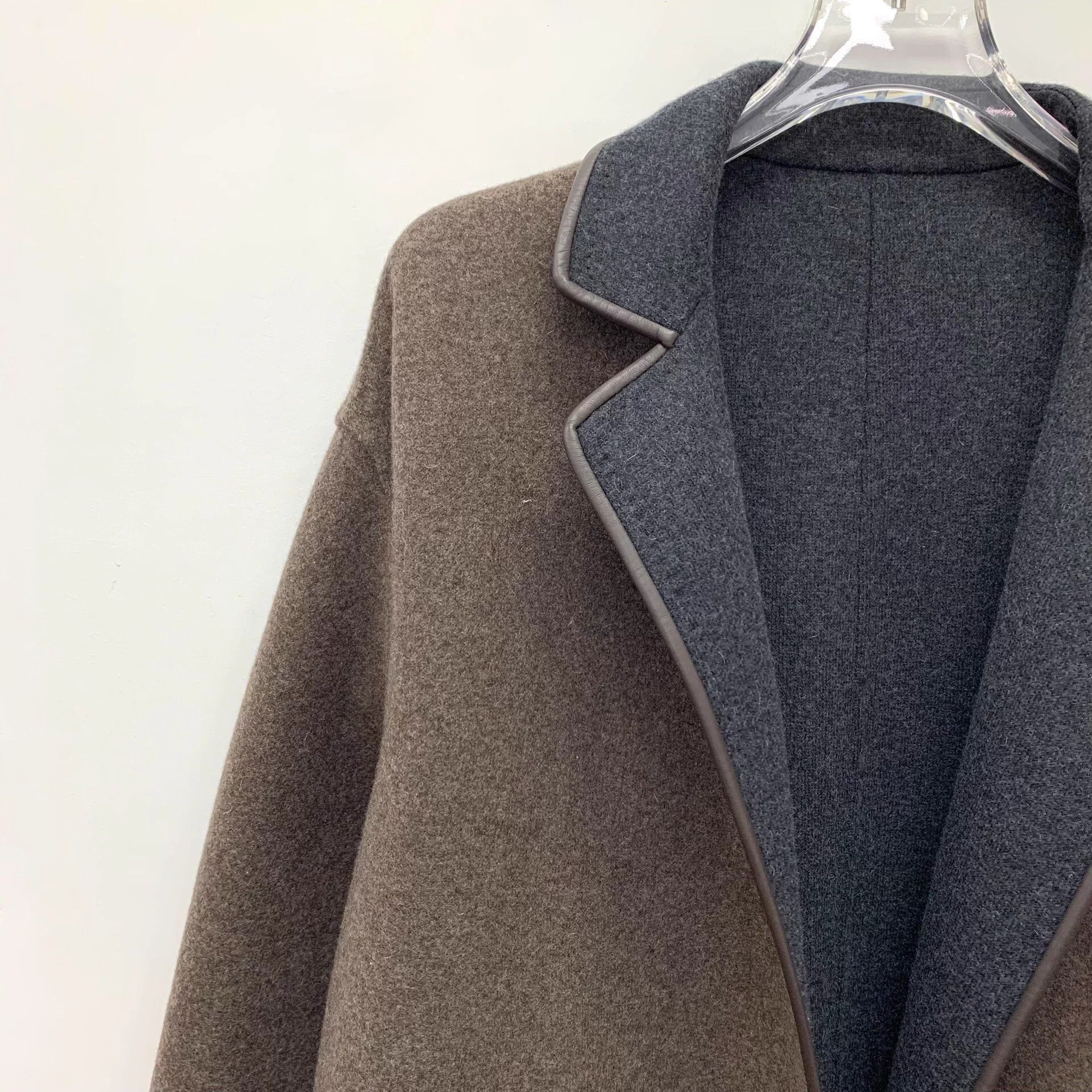 Loro Piana Loro Piana Color Block Reversible Cashmere Coat S Size US S / EU 44-46 / 1 - 9 Thumbnail