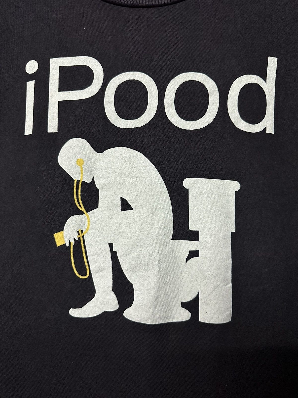 Apple × Vintage Vintage Apple Ipood Nano Faded Tee Size US XL / EU 56 / 4 - 2 Thumbnail