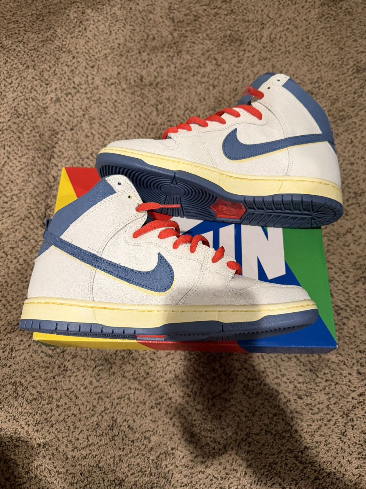 Nike SB Nike SB Dunk High Atlas Lost At Sea Size US 10.5 / EU 43-44 - 8 Thumbnail