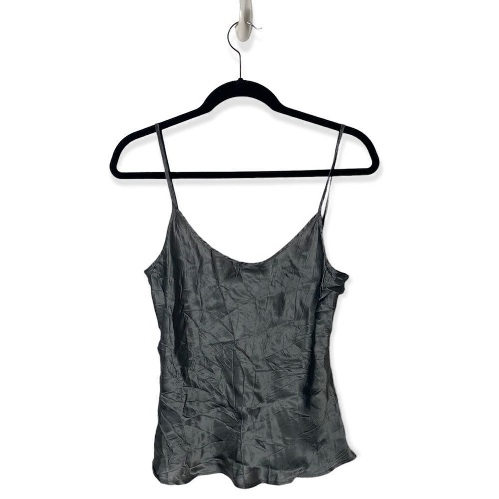 Les Copains Les Copains Grey Tank Top Sz 46 L Made in Italy Minimalist C Size L / US 10 / IT 46 - 2 Thumbnail