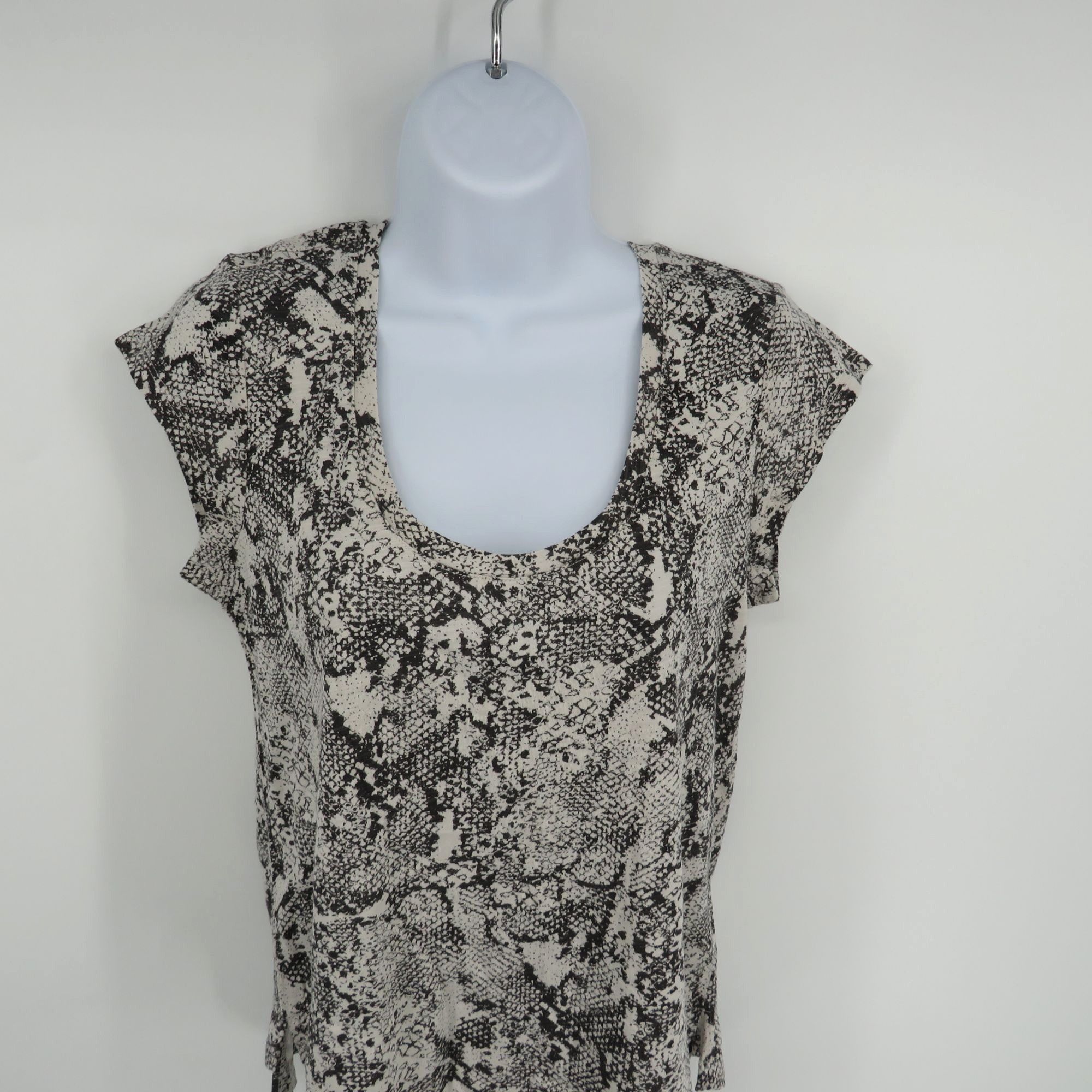 Sanctuary Sanctuary Women's XS Snake Print Cap Sleeve Top NWT Size XS / US 0-2 / IT 36-38 - 3 Thumbnail