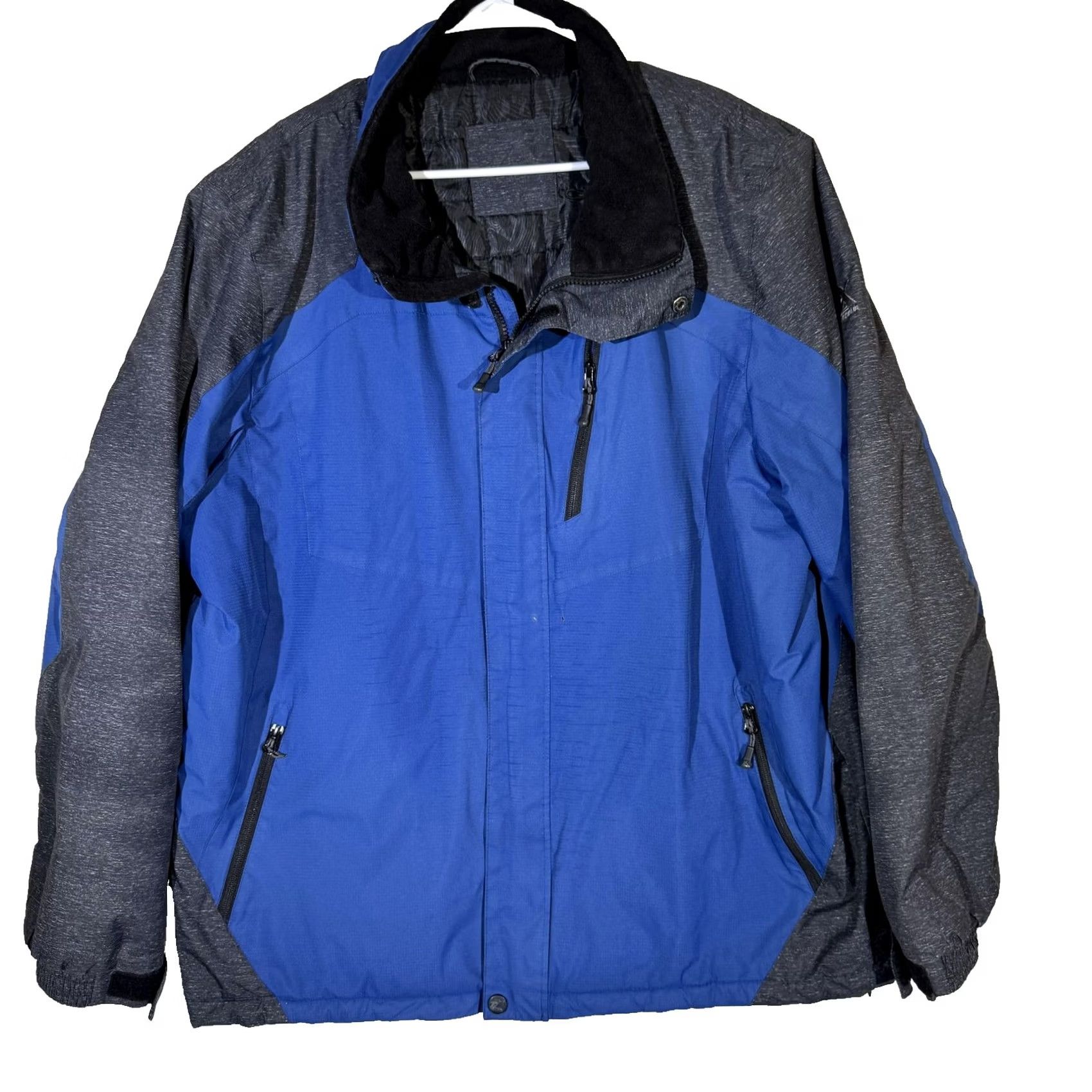 ZeroXposur ZeroXposur Jacket Mens XL Blue Gray Insulated Full Zip Winter Coat Size US XL / EU 56 / 4 - 2 Thumbnail