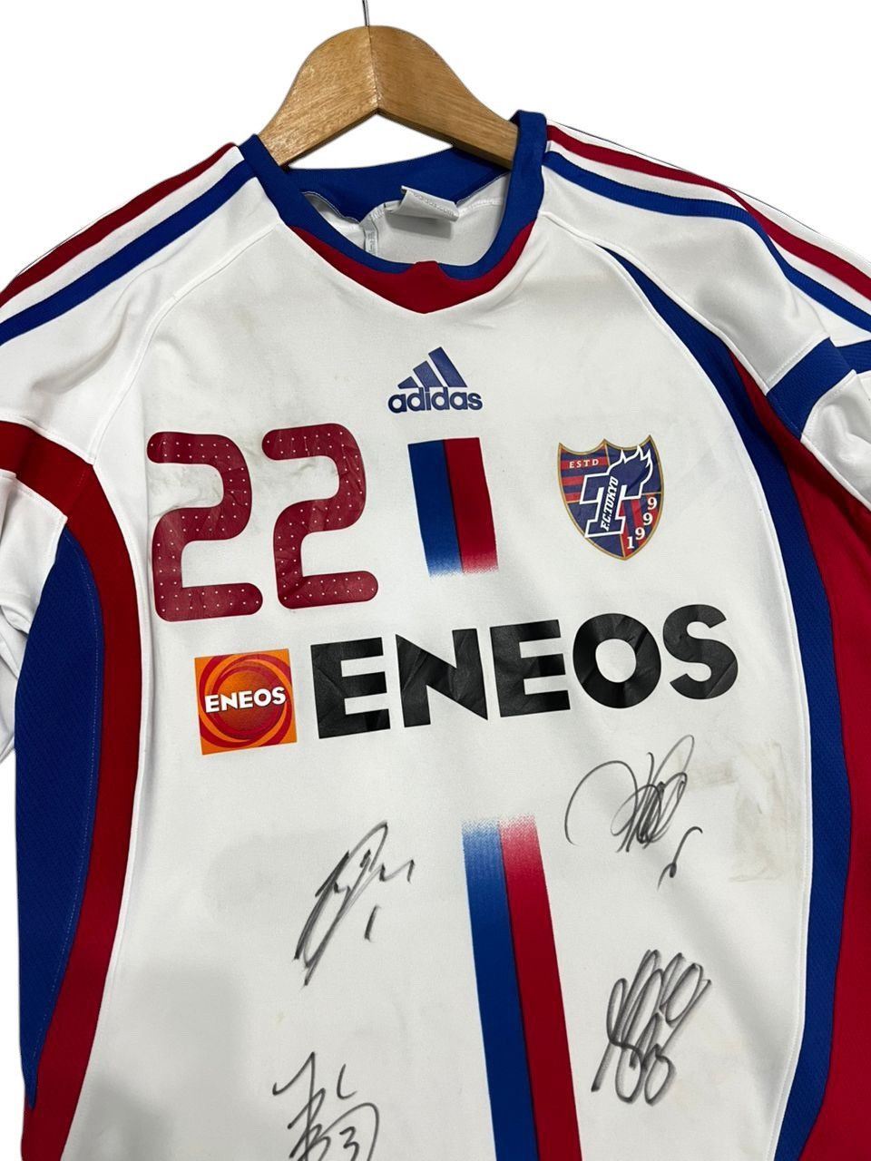 Adidas J League FC Tokyo 2008 away Jersey Size US S / EU 44-46 / 1 - 3 Thumbnail
