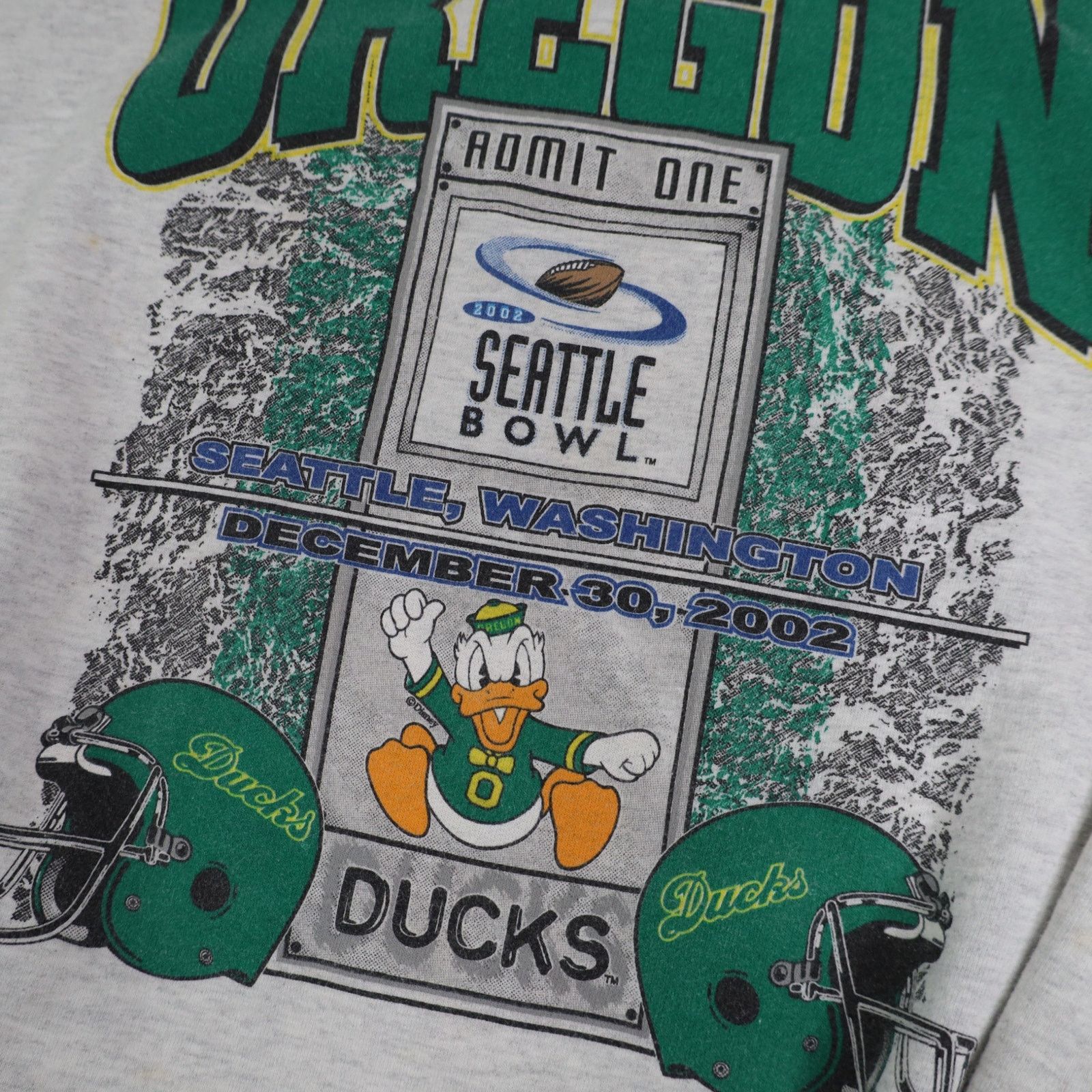 Vintage VTG 2002 Univeristy of Oregon Seattle Bowl Sweatshirt Size US L / EU 52-54 / 3 - 6 Thumbnail
