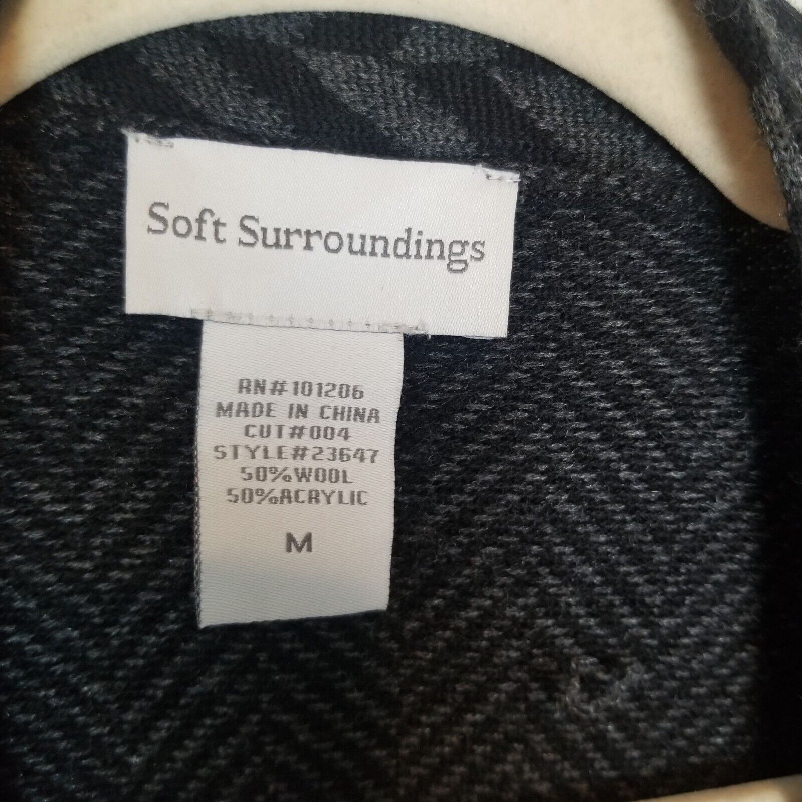 Soft Surroundings Soft Surroundings Womens Wool Bow West Saxton Cardigan M Size M / US 6-8 / IT 42-44 - 7 Thumbnail