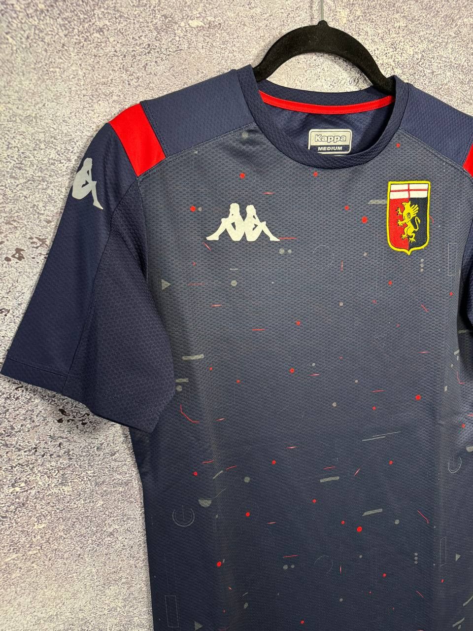 Kappa × Vintage Vintage Genoa Kappa Training Jersey Blokcore Small Size US S / EU 44-46 / 1 - 7 Thumbnail