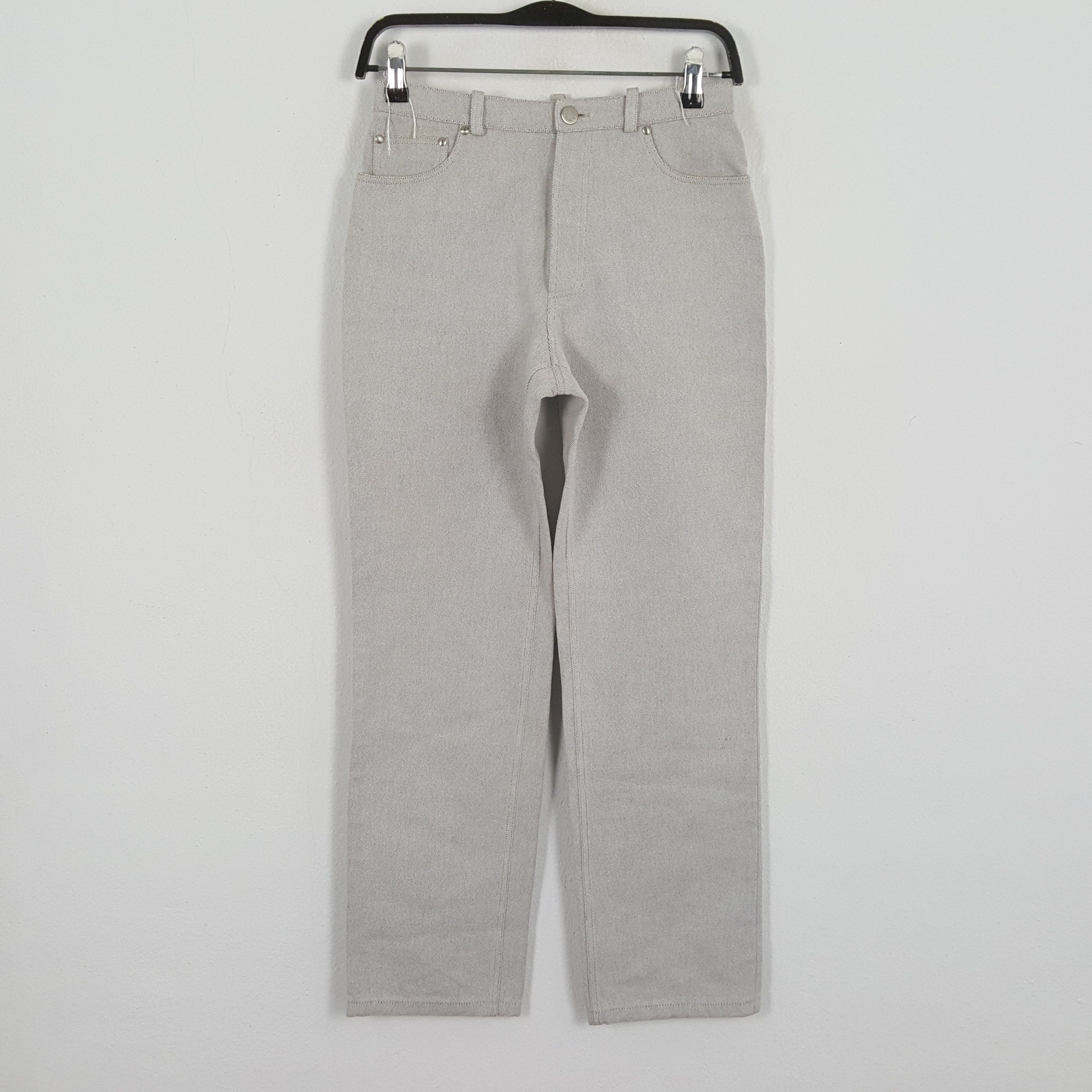 Hermes × Vintage HERMES PARIS FRANCE Fashion Brand Pants Size 25" / US 0 / IT 36 - 1 Thumbnail