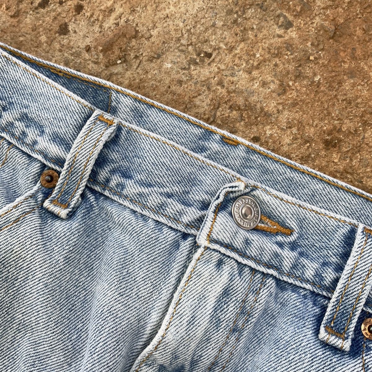 Levi's × Vintage Vintage Thrashed 90 Levi’s Made In USA 505 Denim Jean Pants Size US 34 / EU 50 - 5 Thumbnail