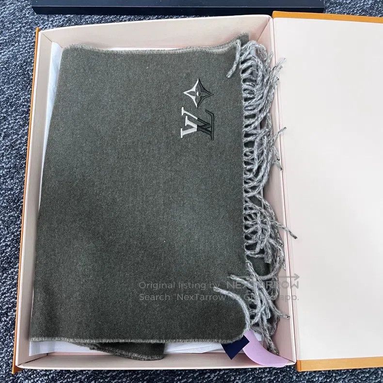 Louis Vuitton Louis Vuitton Cashmere scarf Size ONE SIZE - 6 Thumbnail