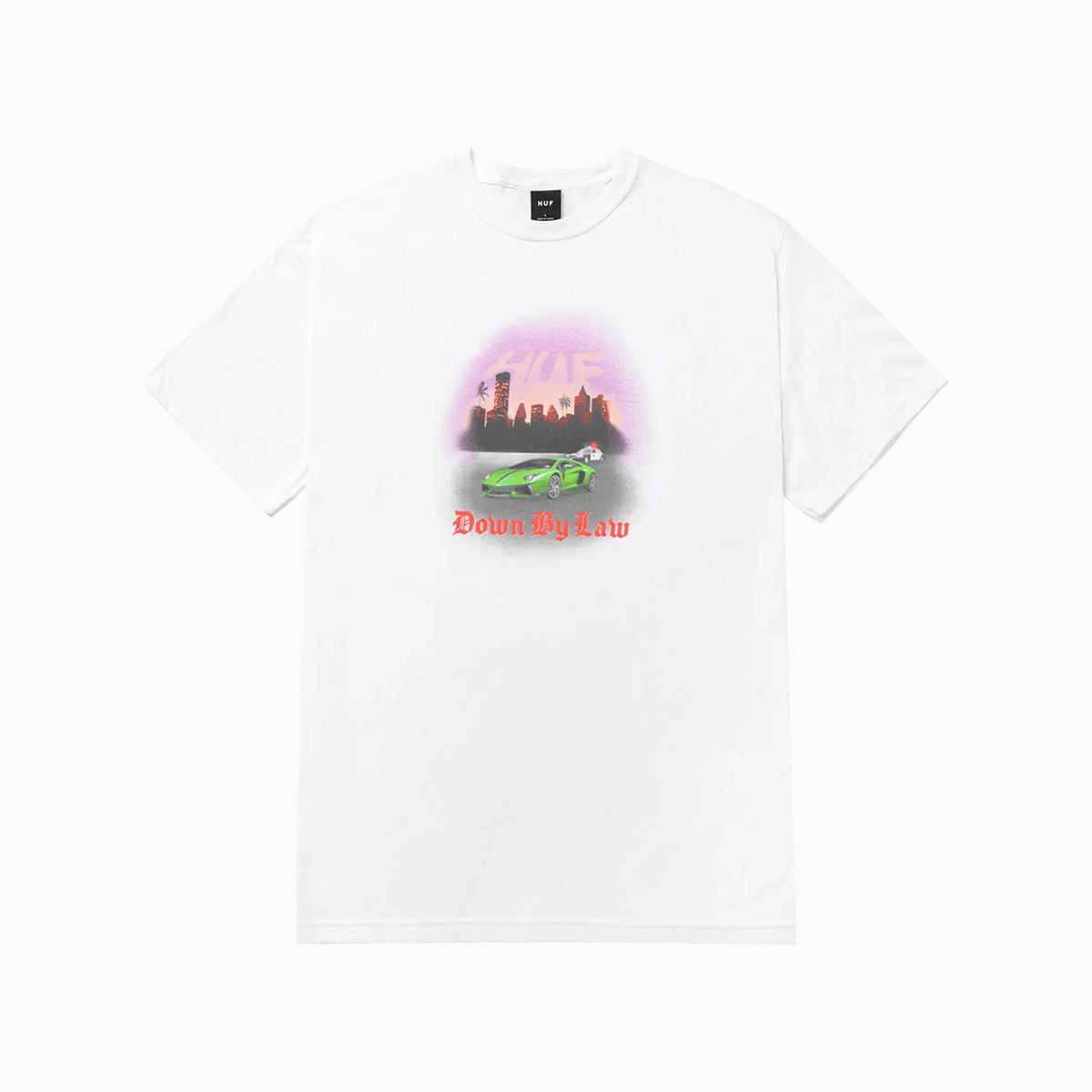 Huf HUF Down By Law Tee White Medium Size US M / EU 48-50 / 2 - 1 Thumbnail