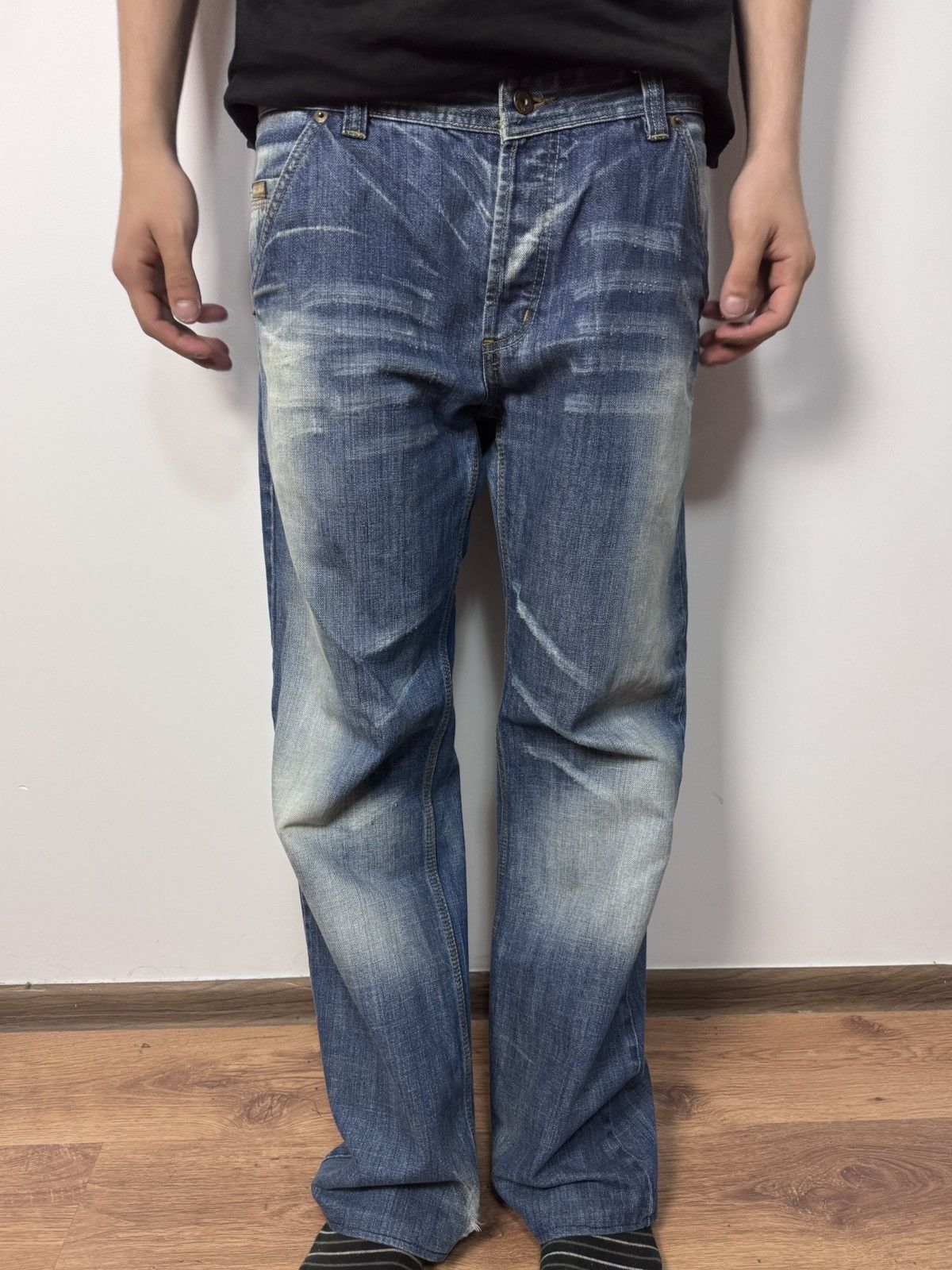 Dolce & Gabbana Dolce & Gabbana D&G Washed Archive Denim Jeans Faded 00s Size US 34 / EU 50 - 1 Thumbnail