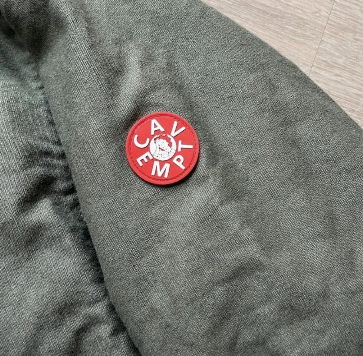 Cav Empt Cav Empt olive green canvas jacket (L) Size US M / EU 48-50 / 2 - 3 Thumbnail