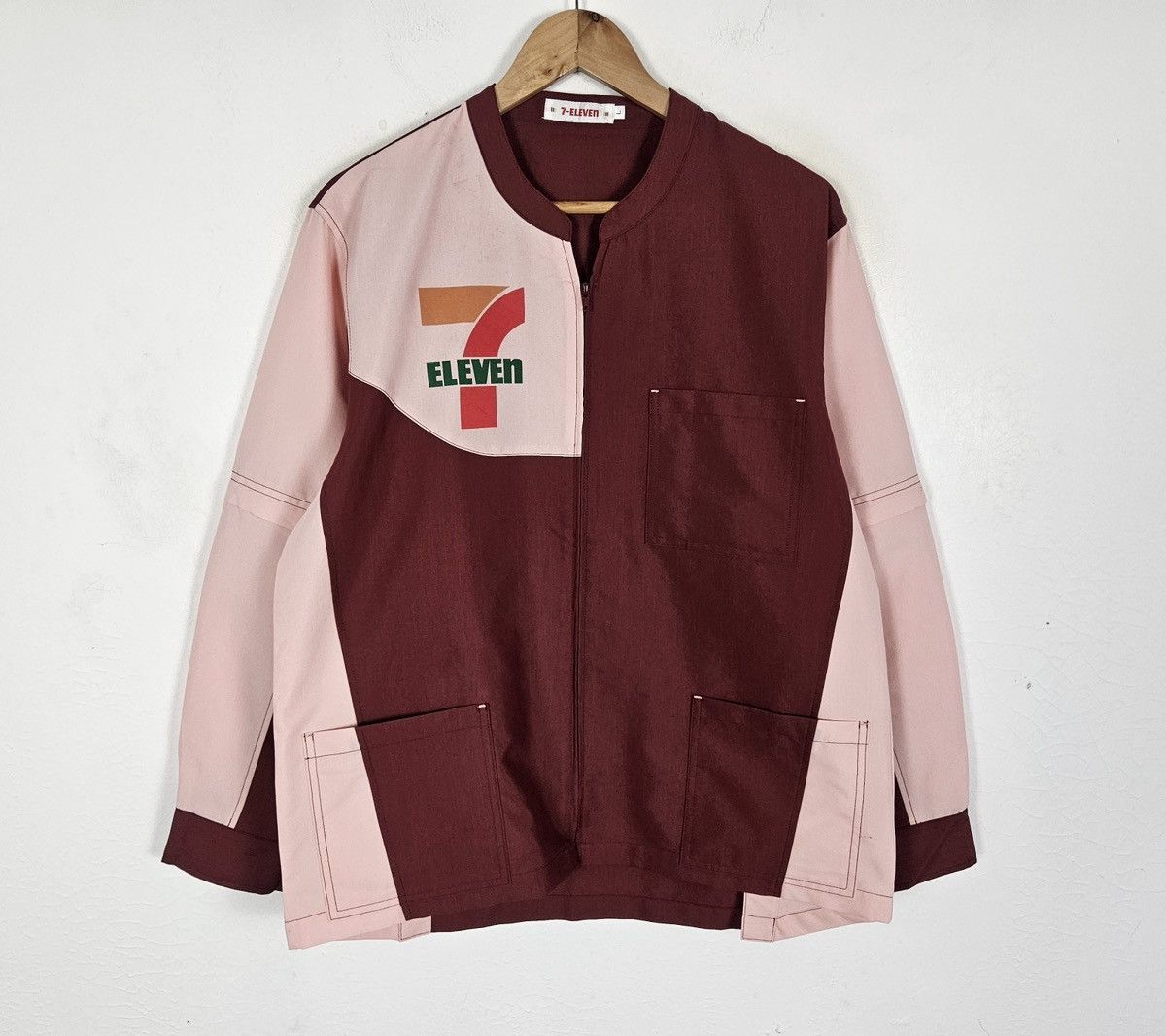 Vintage Vintage 7-Eleven work shirt mart shirt Size US L / EU 52-54 / 3 - 3 Thumbnail