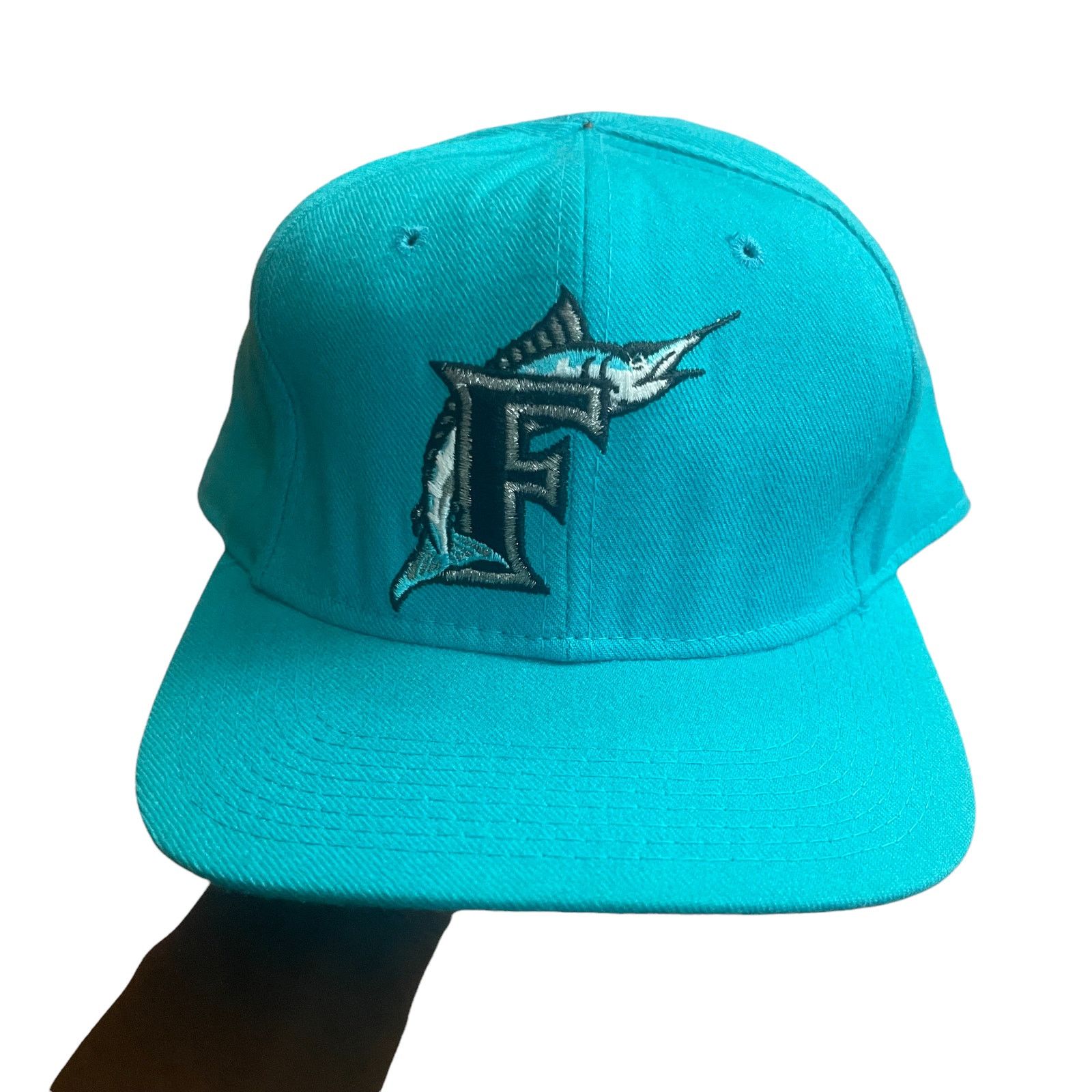 vintage Miami marlins fitted hat 1/2