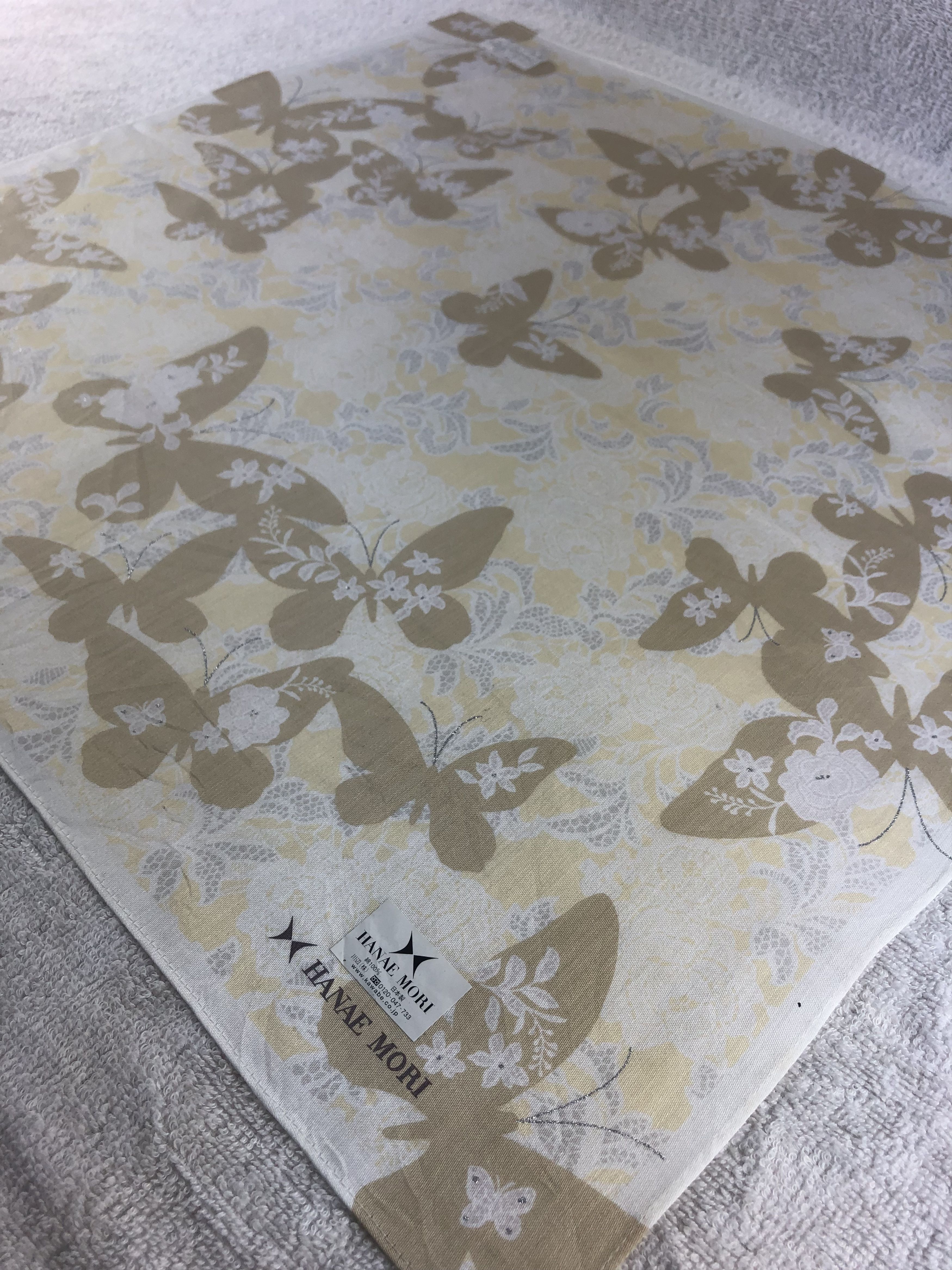 Hanae Mori × Japanese Brand × Vintage Hanae Mori Handkerchief / Bandana / Neckerchief Size ONE SIZE - 4 Thumbnail