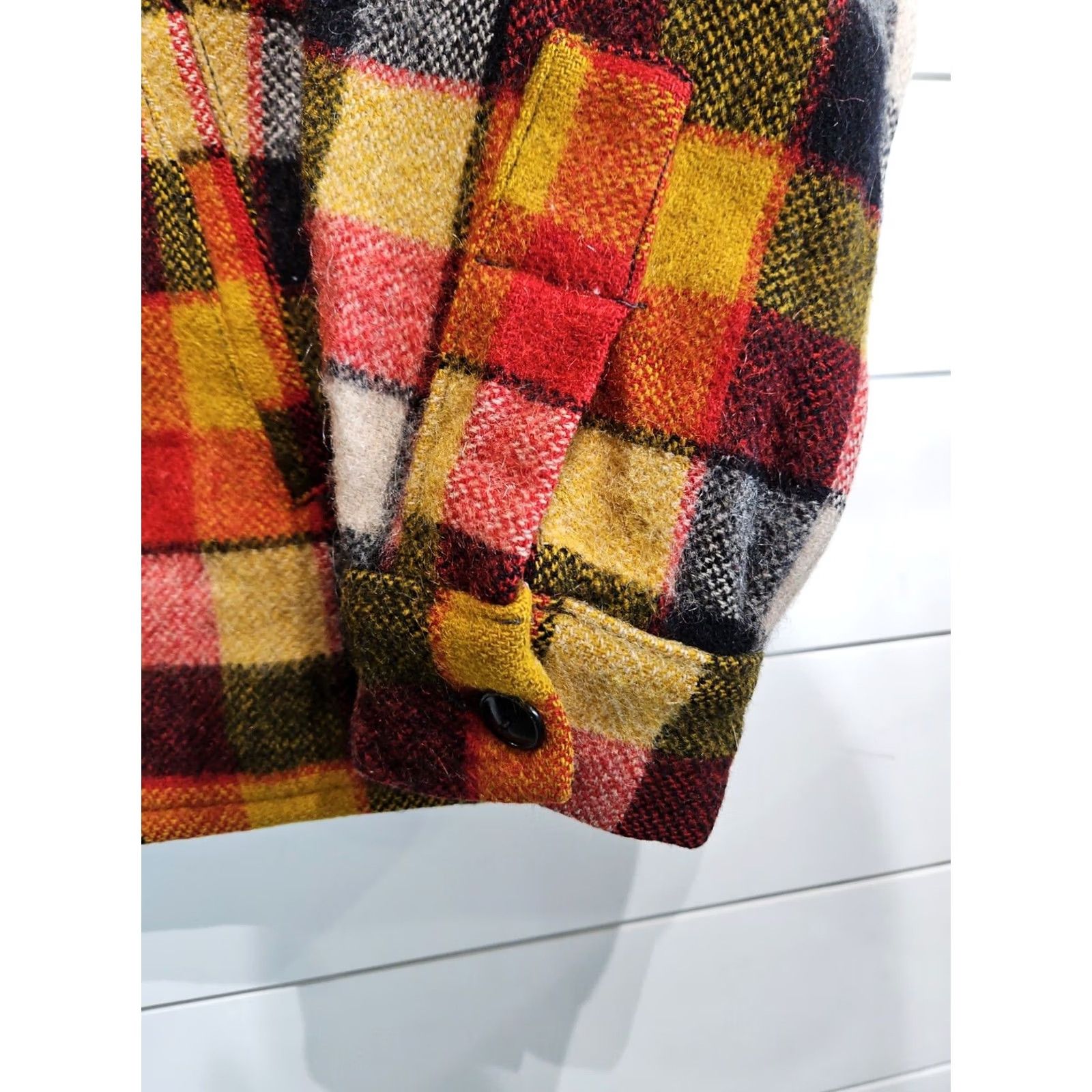 Vintage VINTAGE Bemidji Woolen Mills Full Zip USA Made Plaid Shirt Jacket Mens Large Size US L / EU 52-54 / 3 - 6 Thumbnail