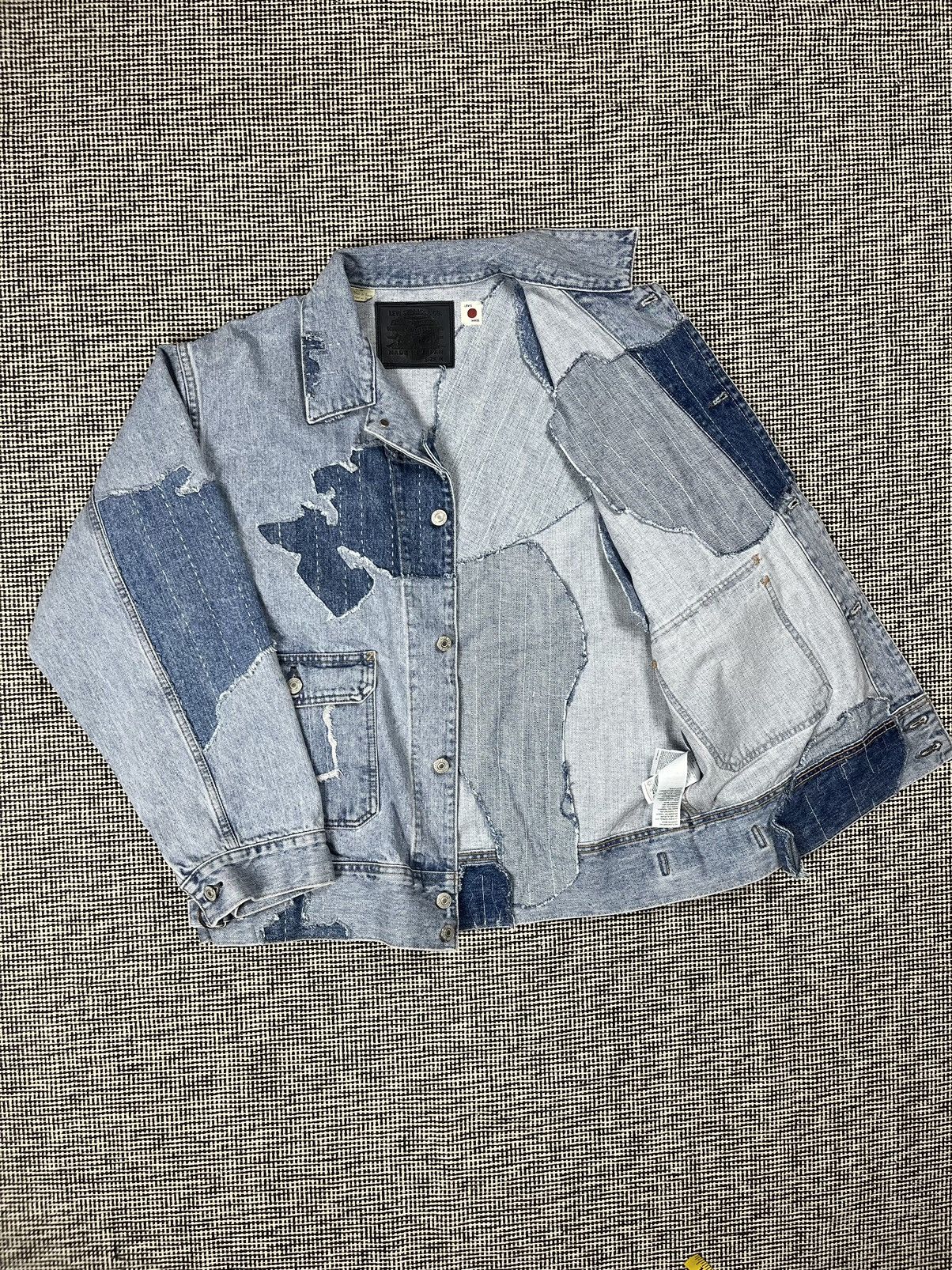 Levi's Made & Crafted Levi’s made in Japan sashiko utility trucker jacket rare Size US M / EU 48-50 / 2 - 5 Thumbnail