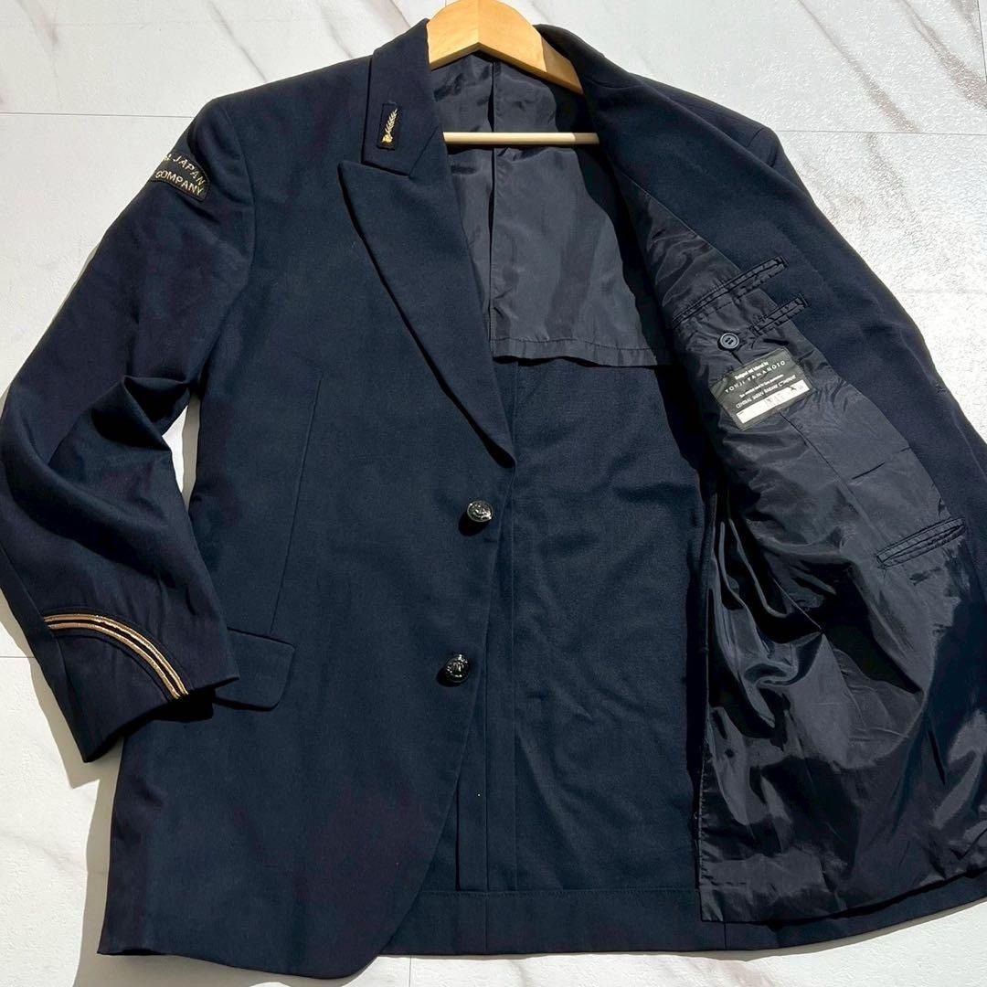 Yohji Yamamoto Yohji Yamamoto JR Tokai Tailored Jacket Navy Size M Size US M / EU 48-50 / 2 - 1 Thumbnail