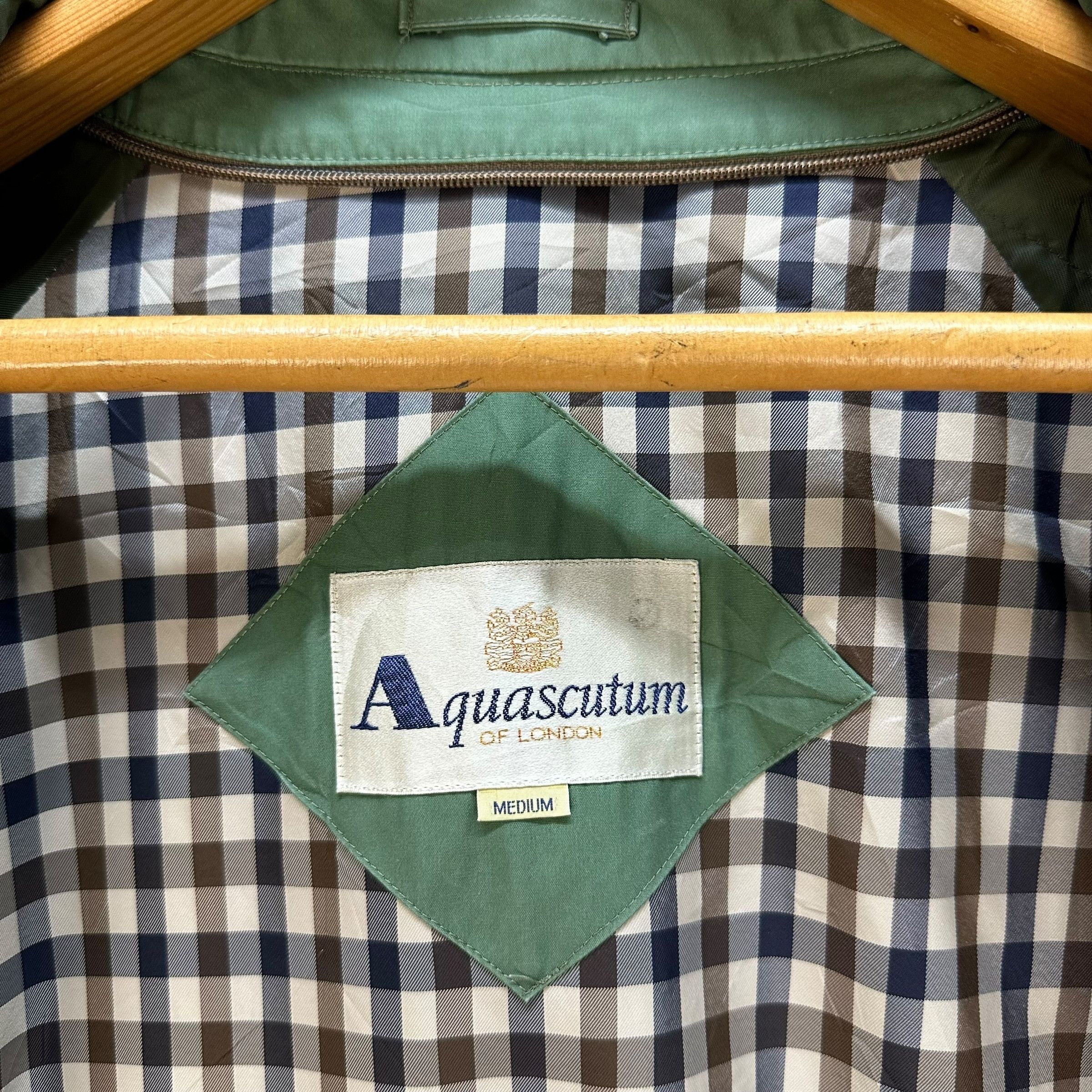 Aquascutum AQUASCUTUM Casual Outfits Green Jacket #A48-1130 Size US M / EU 48-50 / 2 - 9 Thumbnail