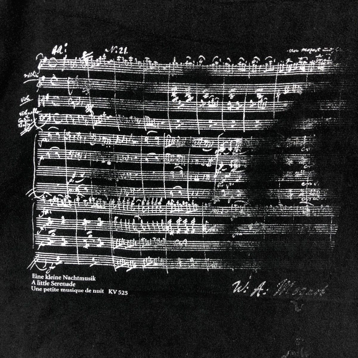 Band Tees × Vintage Vintage Wolfgang Amadeus Mozart Tee Shirt Western Music Size US M / EU 48-50 / 2 - 3 Thumbnail