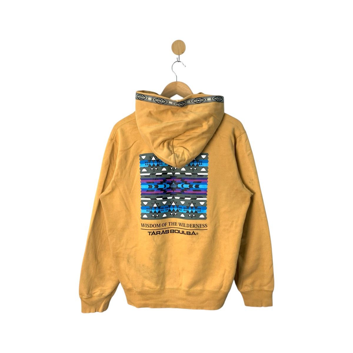 Asics Taras Boulba Hoodies Yellow Hooded Jumper Size US L / EU 52-54 / 3 - 1 Thumbnail