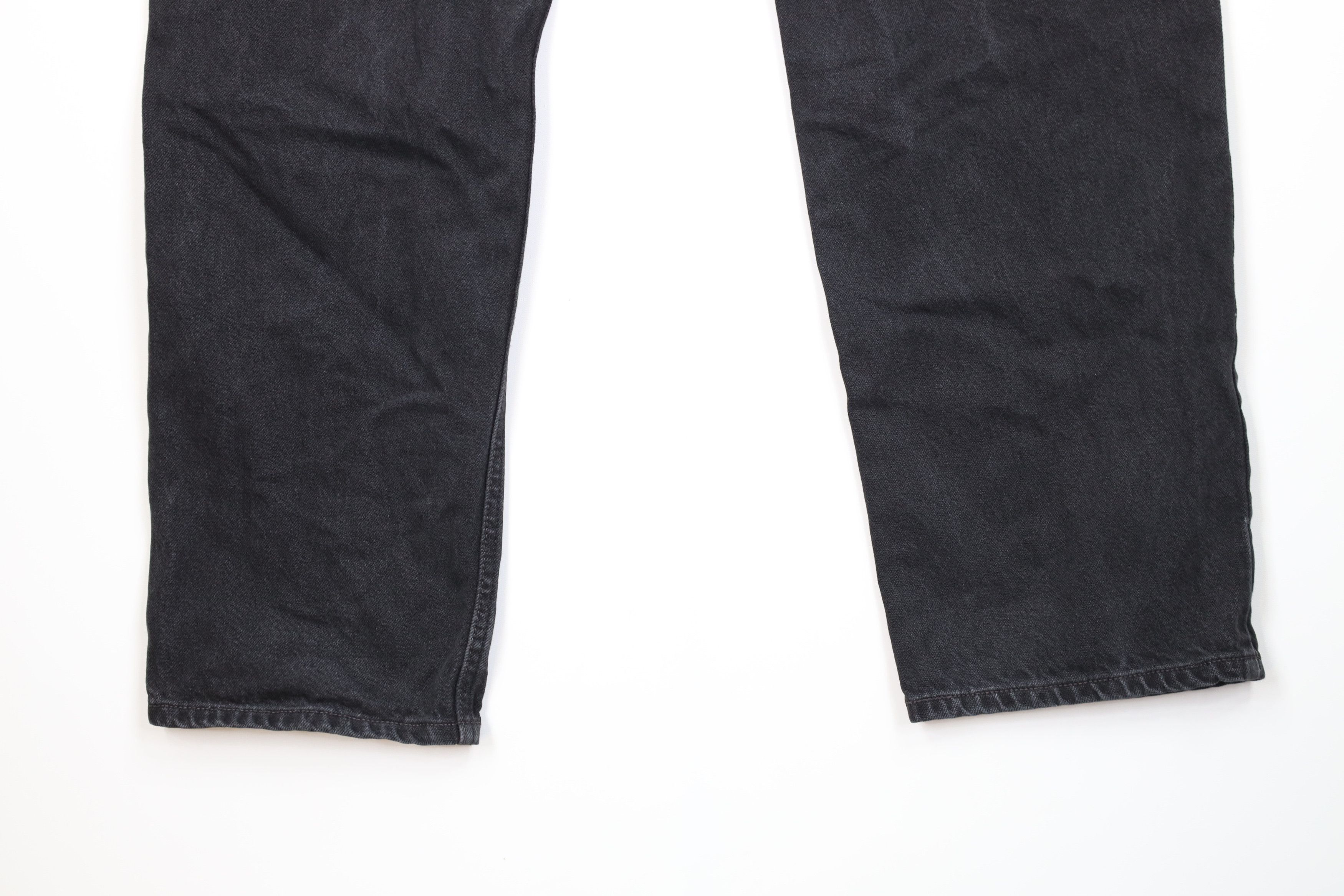 Levi's Vintage Y2K Levis 550 Relaxed Fit Denim Jeans Black Cotton Size US 38 / EU 54 - 13 Thumbnail