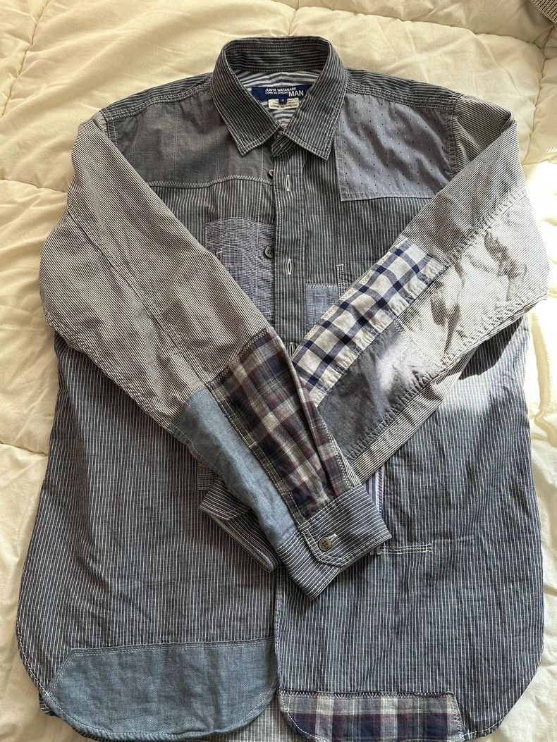 Junya Watanabe Junya watanabe Patch stitched shirt Size US S / EU 44-46 / 1 - 2 Thumbnail