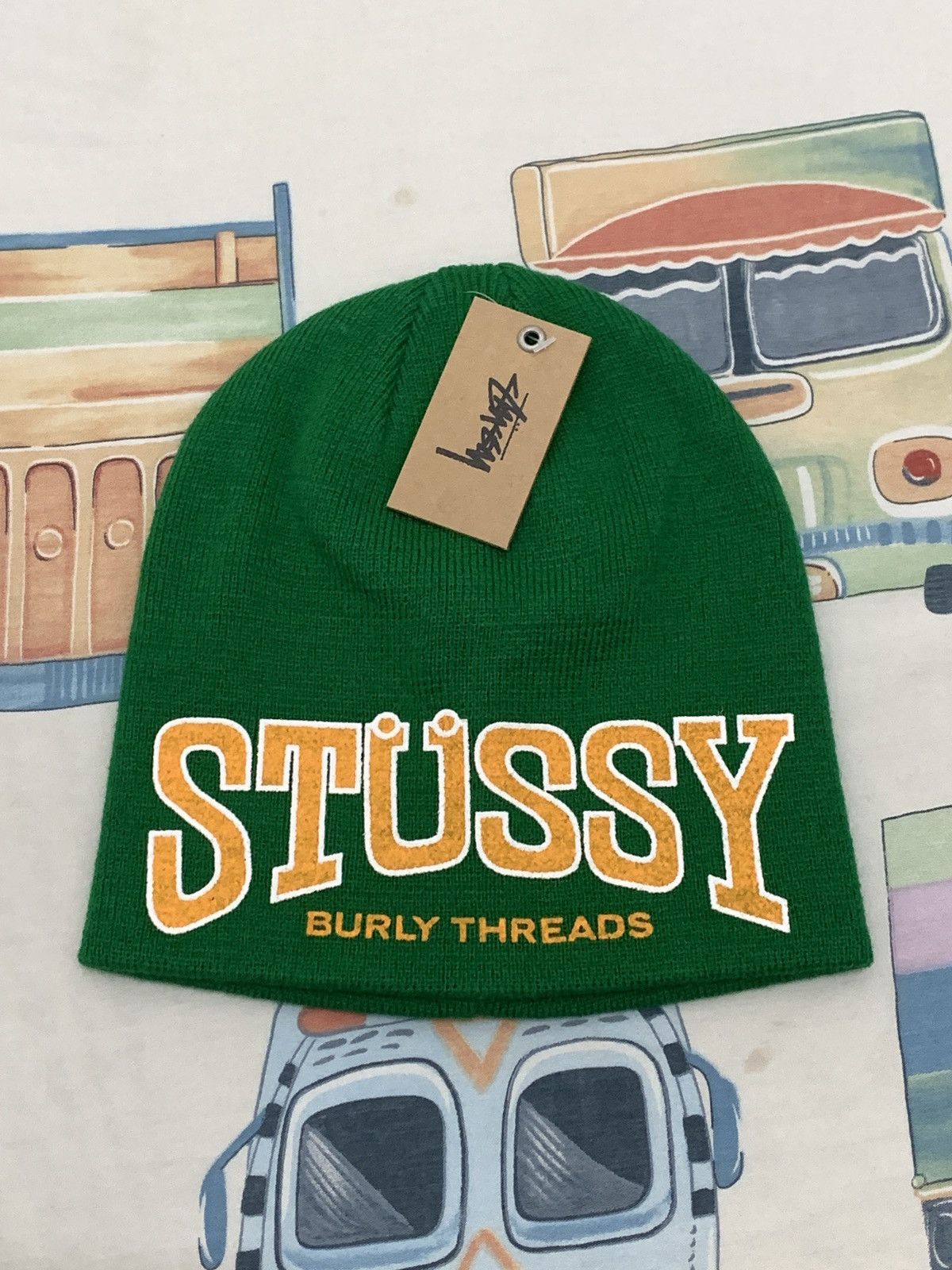 Stussy Stussy Burly Threads beanie Size ONE SIZE - 1 Thumbnail