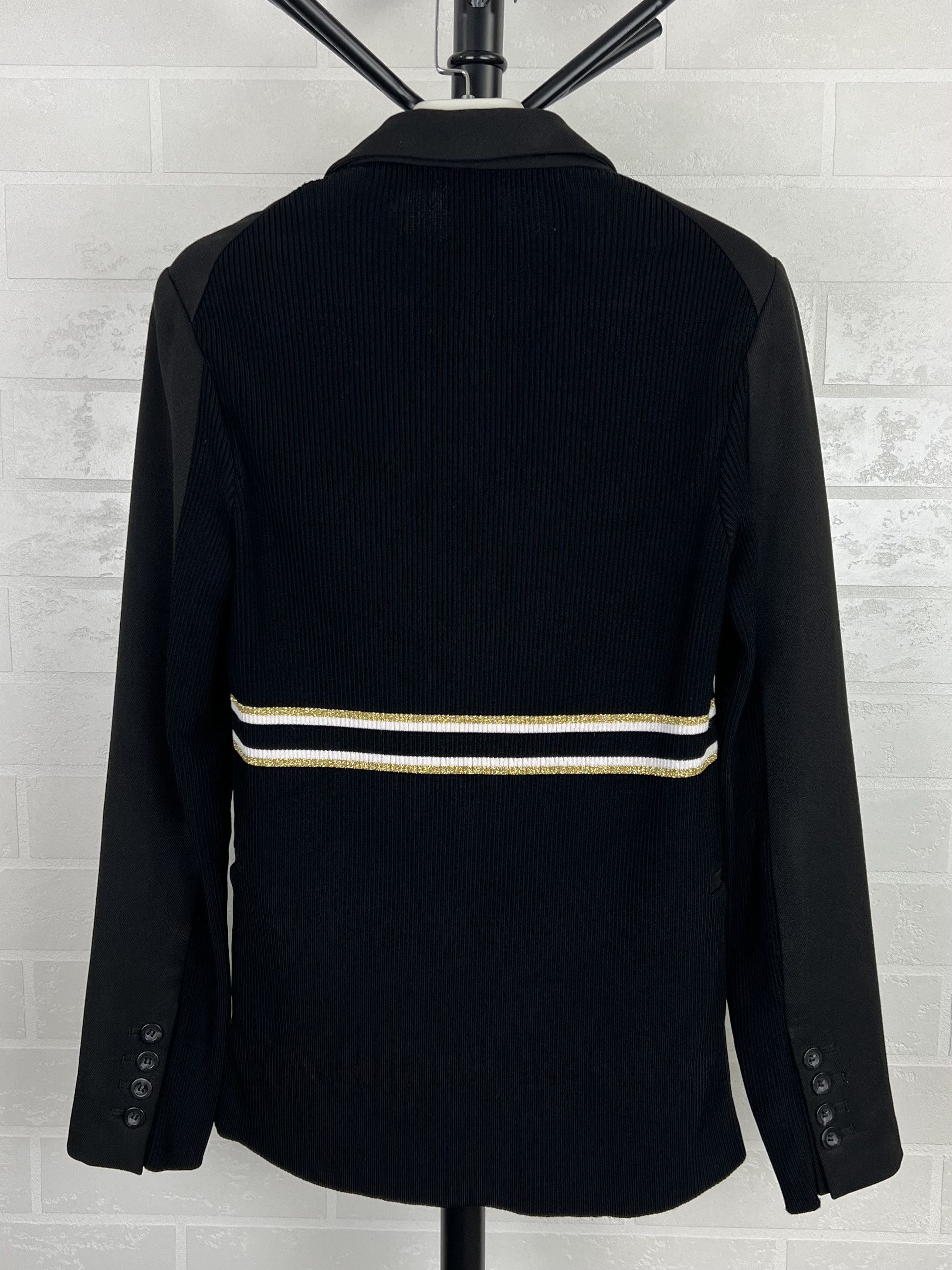 Gucci GUCCI Jacket Blaser One Button Brown Back Stripe Women's Size XS / US 0-2 / IT 36-38 - 3 Thumbnail