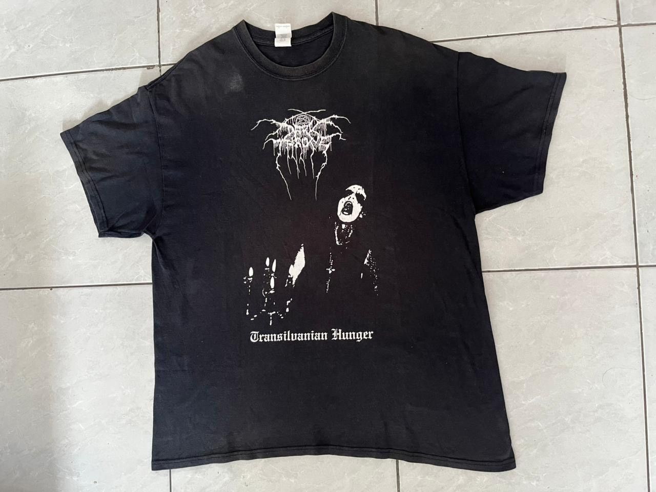 Band Tees Darkthrone Transilvanian Hunger Black Metal Band Tee Size US XL / EU 56 / 4 - 4 Thumbnail