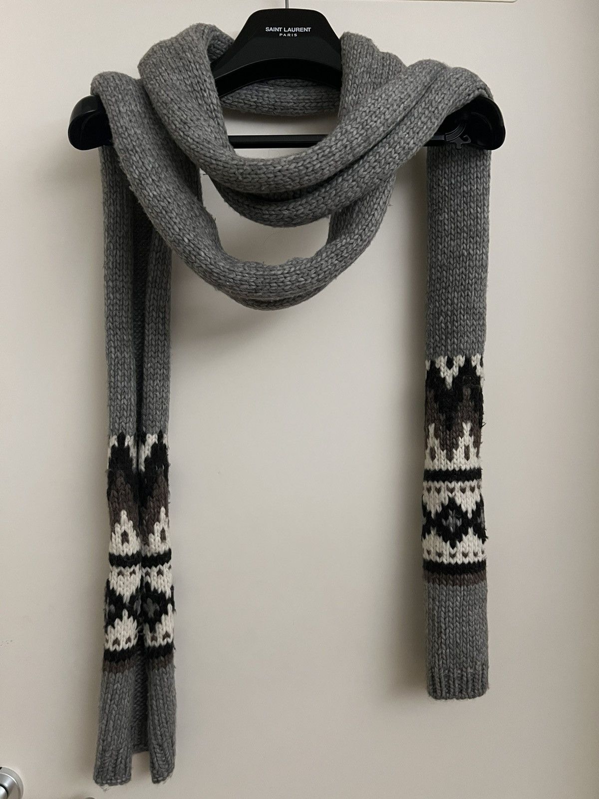 Hedi Slimane × Saint Laurent Paris Hedi par SLP baby cat plisse