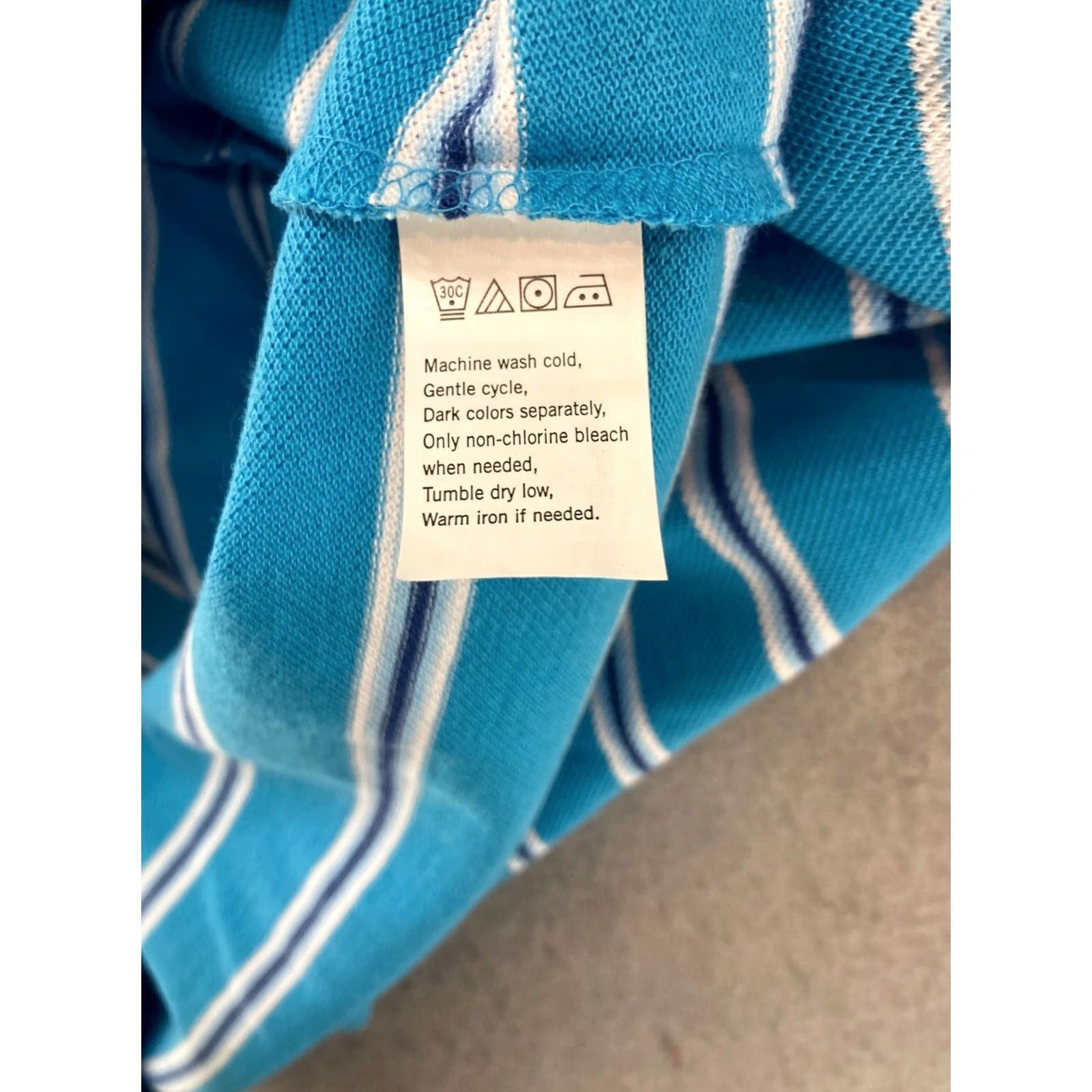 Chaps Chaps Polo Shirt XL Striped Blue Logo Golf NWT Mens Shirt Size US XL / EU 56 / 4 - 7 Thumbnail